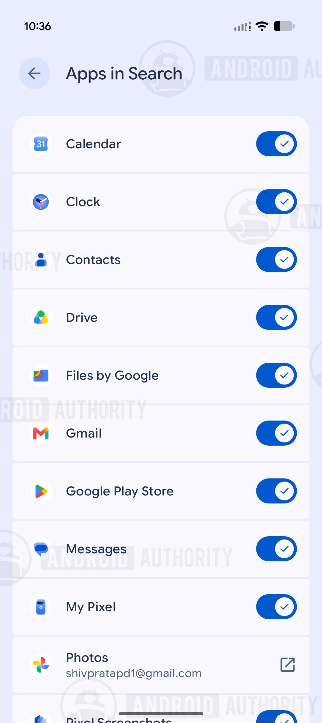 Pixel Search working on Pixel 9 on Android 17 QPR2 Beta 6 1