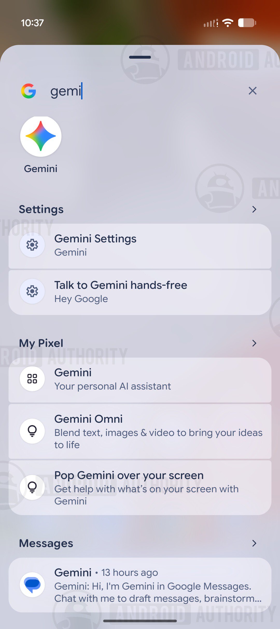 Pixel Search working on Pixel 9 on Android 17 QPR2 Beta 6 3