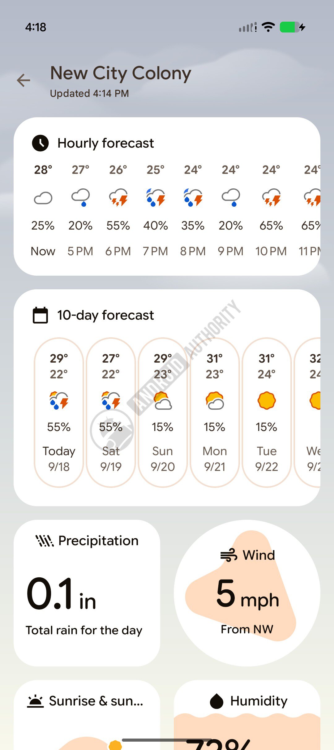 Pixel Weather no buttons watermarked
