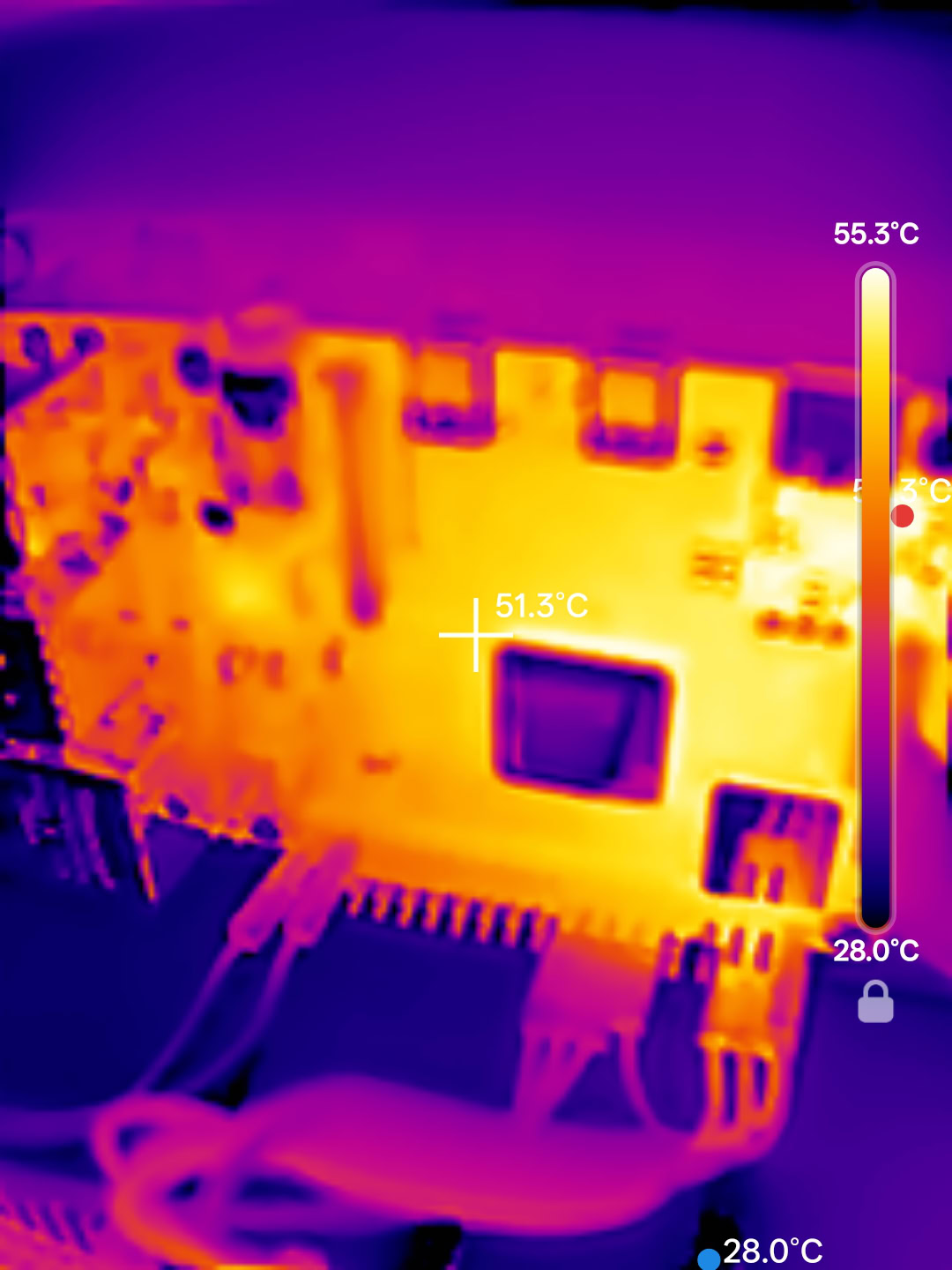 RISION Magic Pro screenshot Raspberry Pi heat