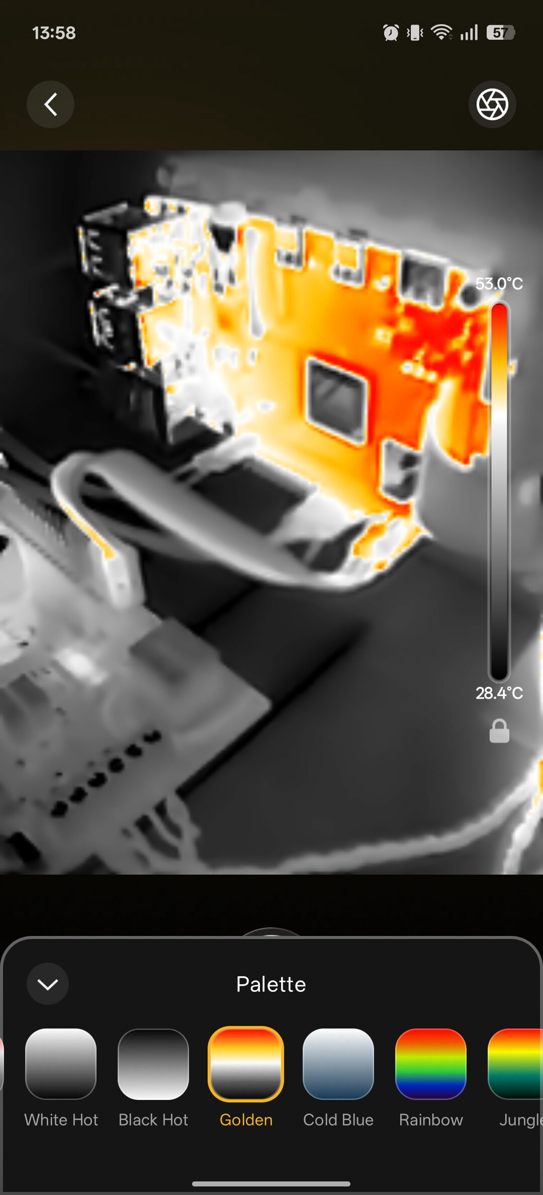 RISION Magic Pro screenshot color mode