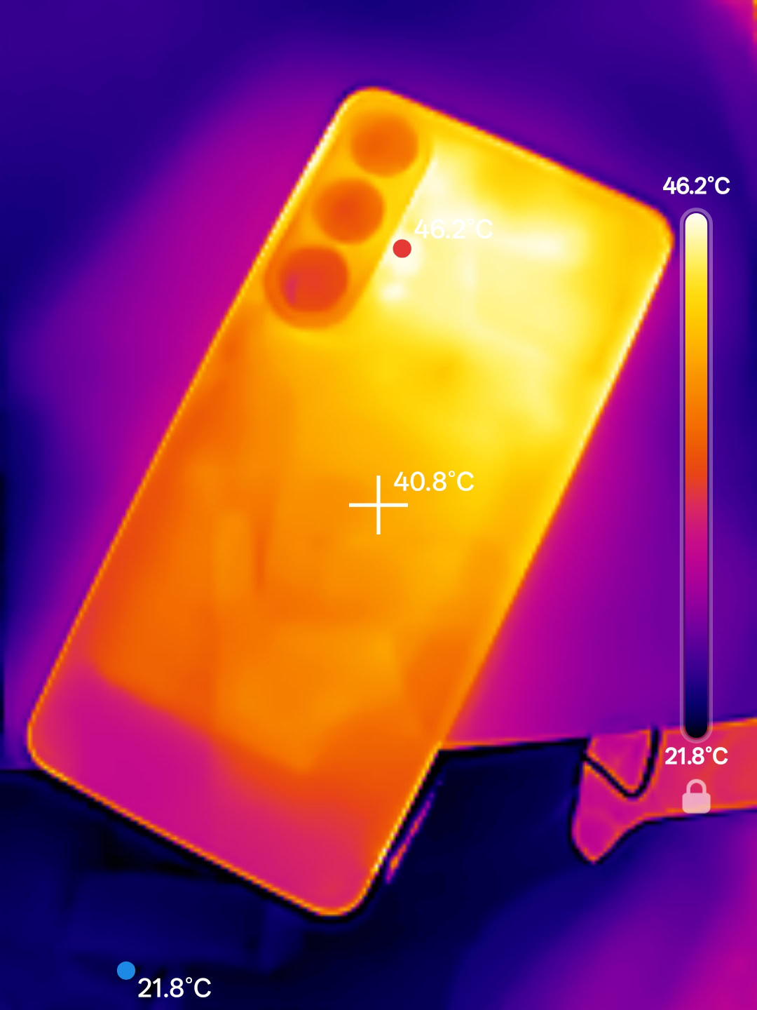 RISION Magic Pro screenshot smartphone heat