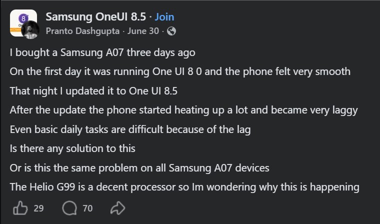 Samsung-Galaxy-A07-lag-and-touch-issues-after-One-UI-8.5-update