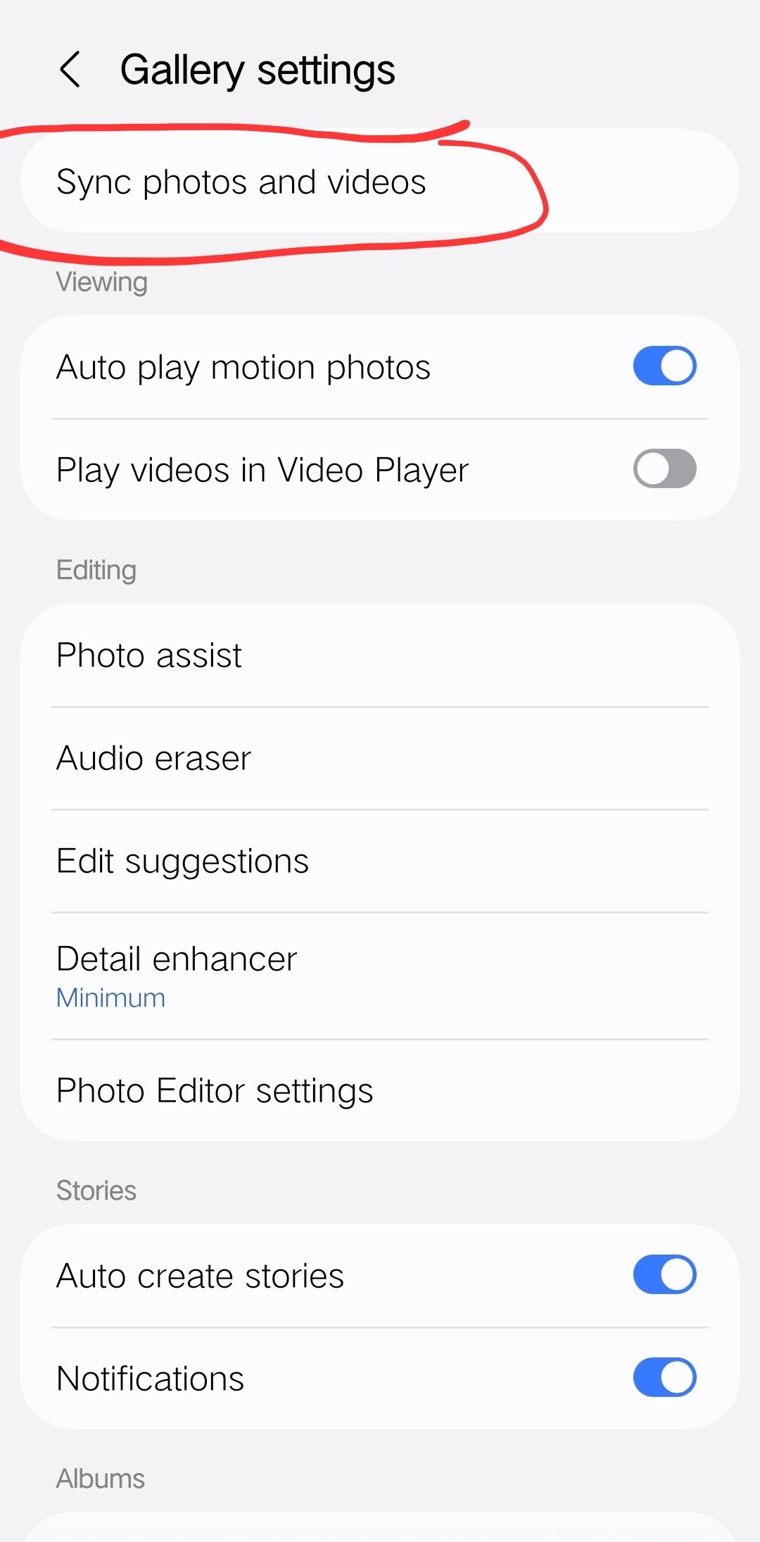 Samsung Gallery Google Photos integration Ice Universe 2