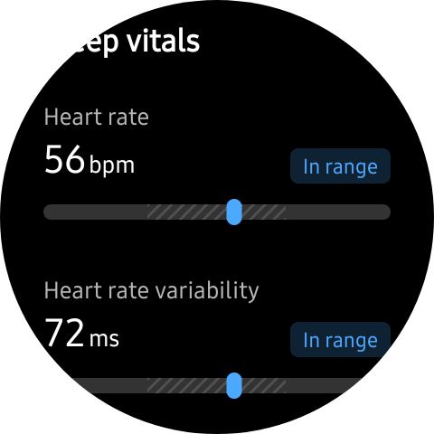 Samsung Galaxy Watch 9 UI screenshot