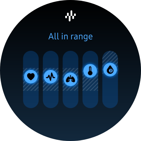 Samsung Galaxy Watch 9 UI screenshot