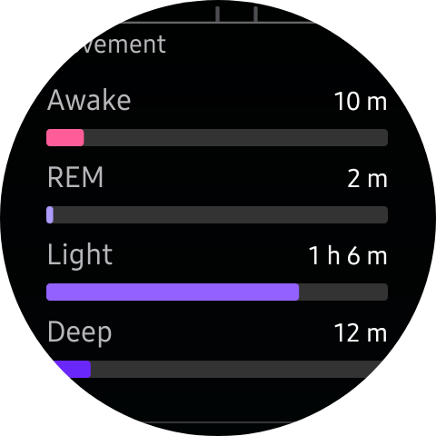 Samsung Galaxy Watch 9 UI screenshot