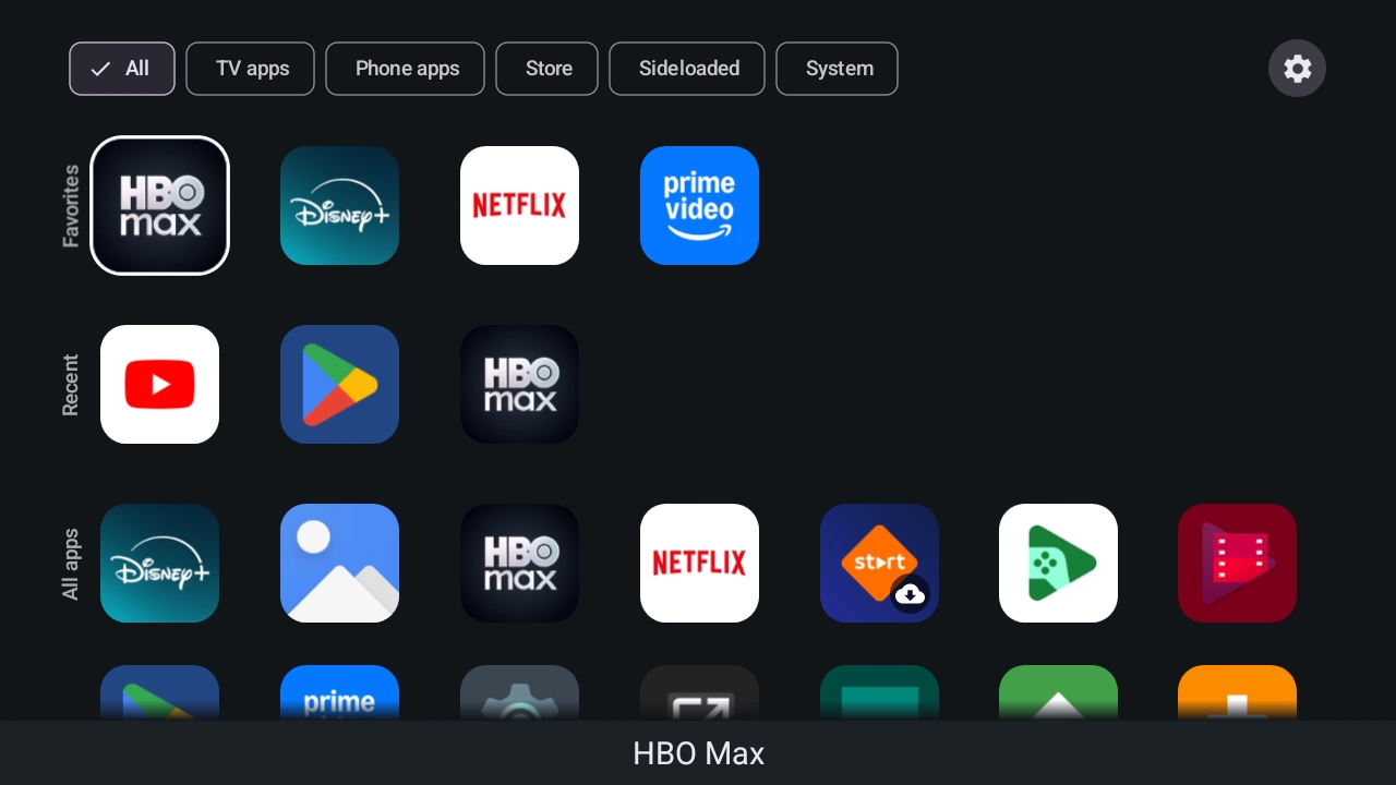 Sideload launcher
