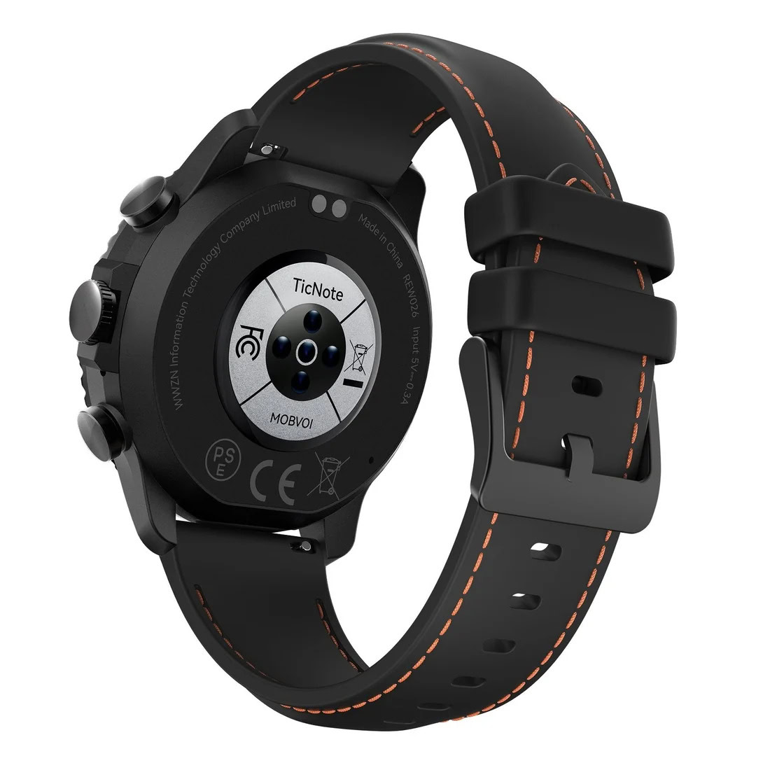 TicNote Watch back