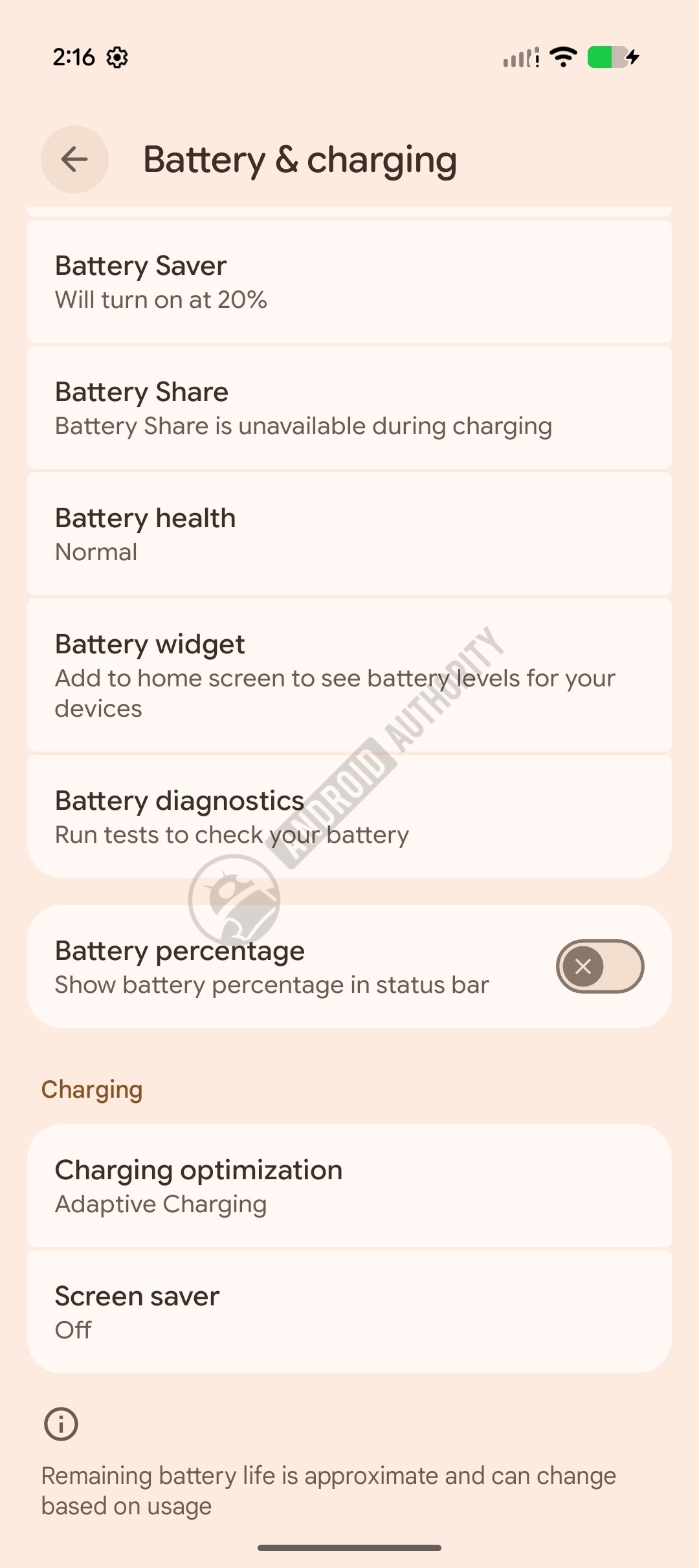 android 17 qpr2 beta 5 battery charging 2 watermarked