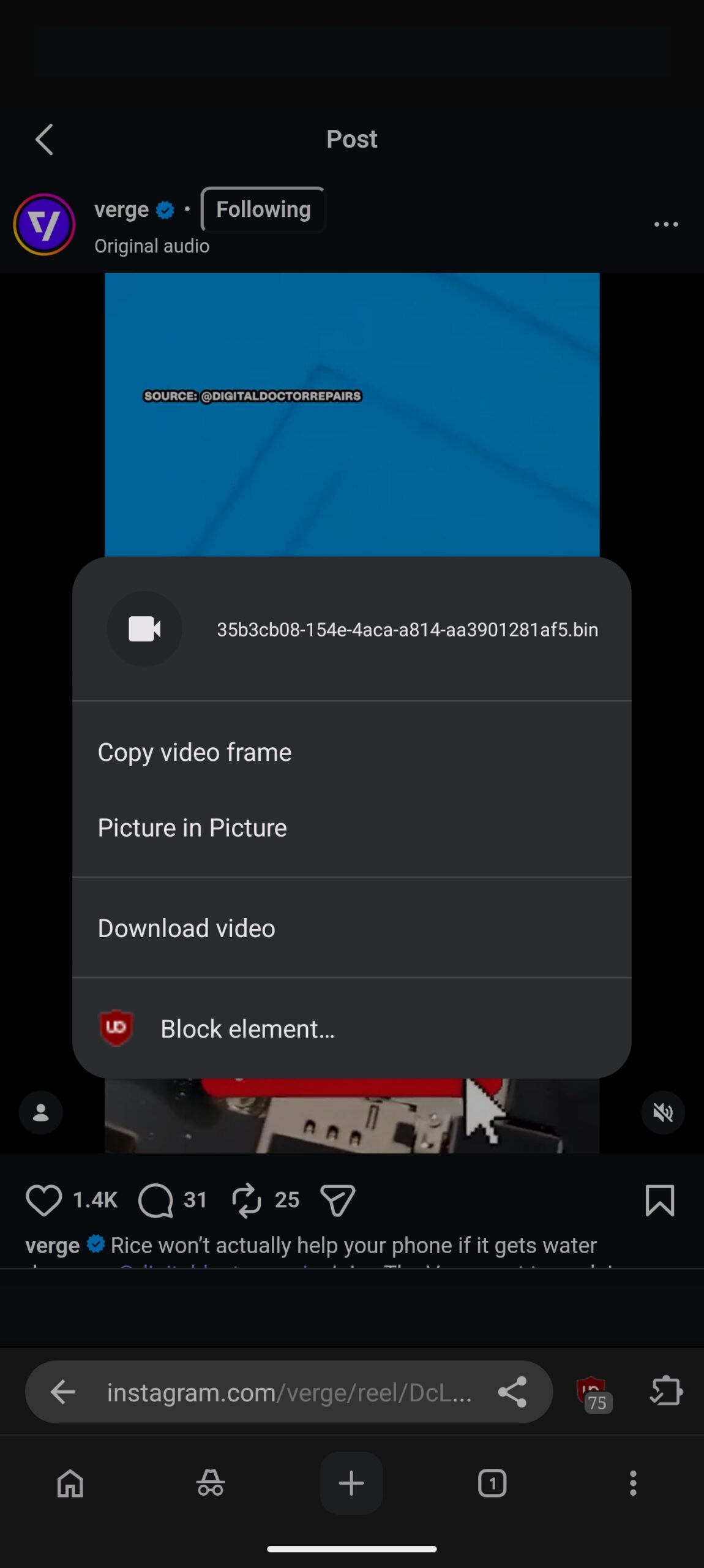 bare browser screenshot 1