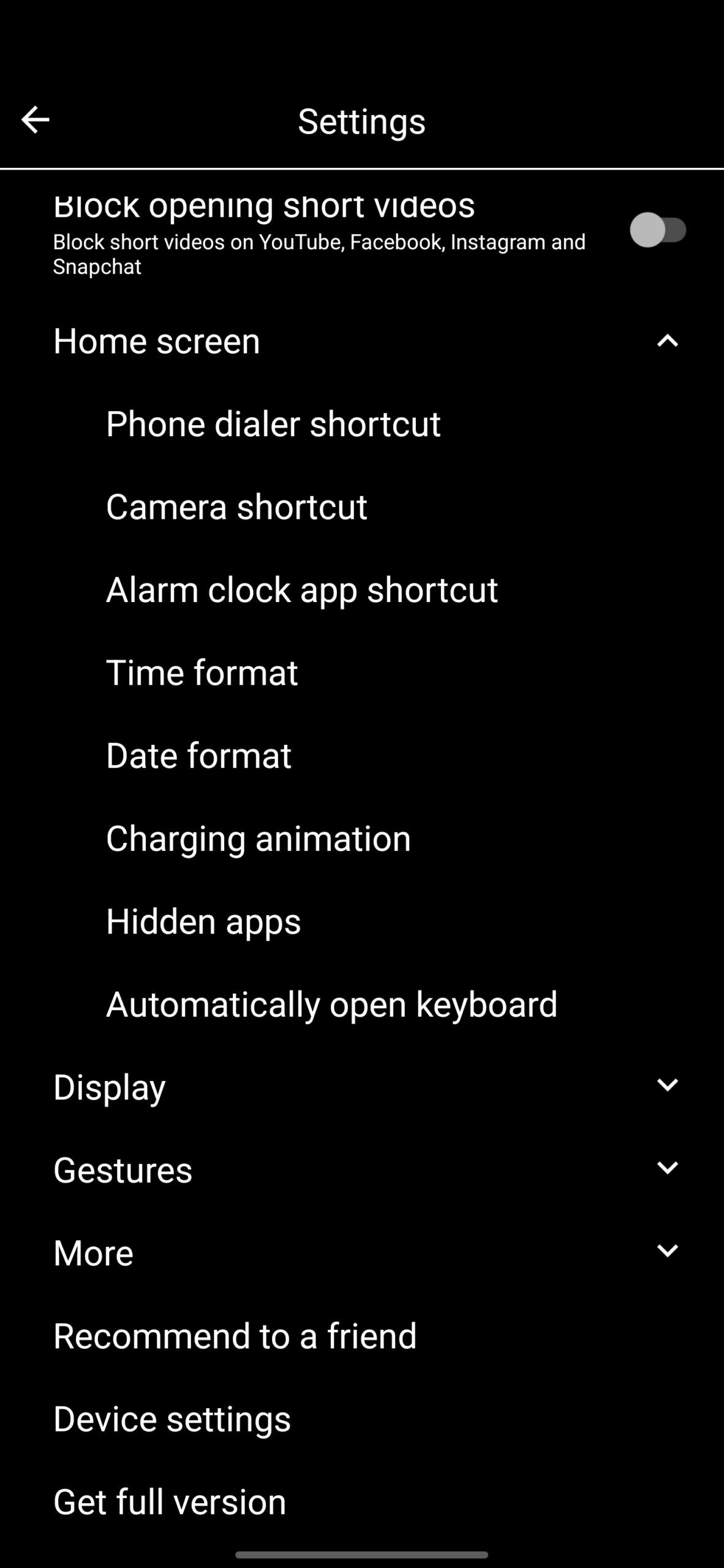 best minimalist android launchers 14
