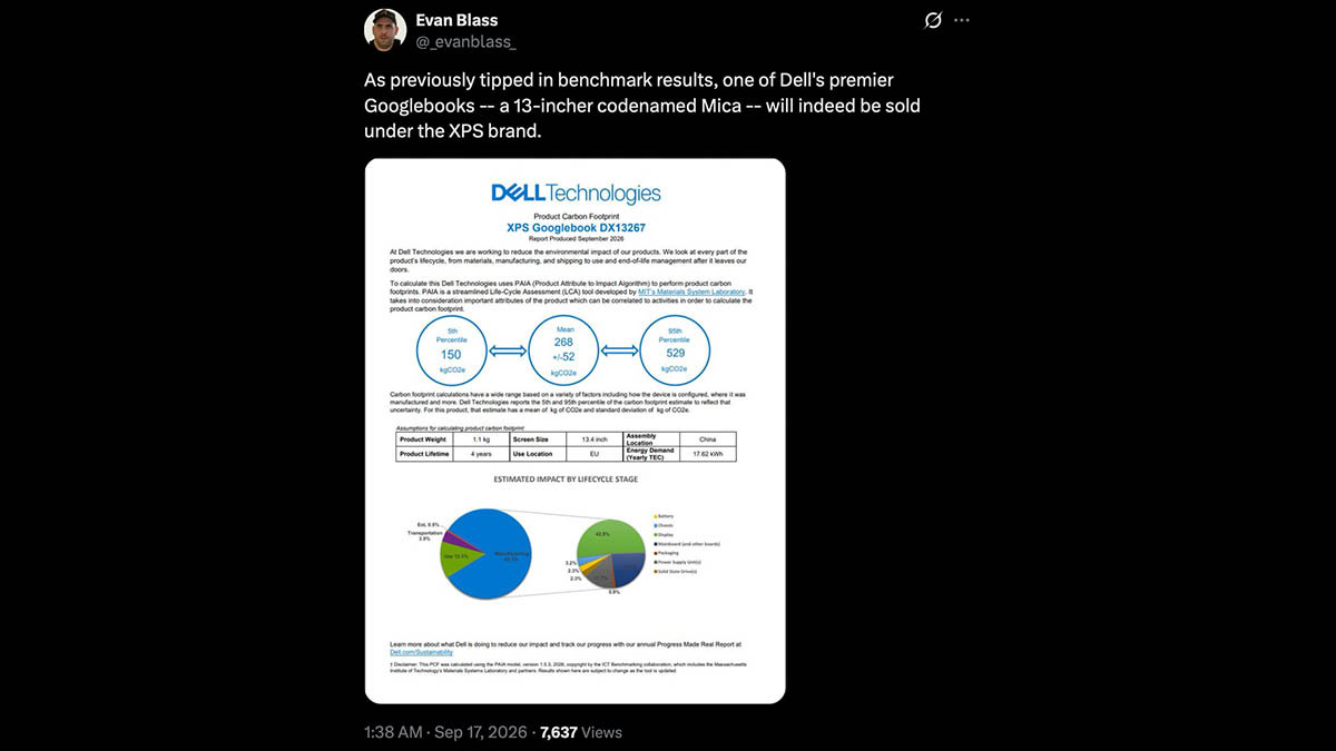 evan blass dell xps googlebook document leak x post evan blass dell xps googlebook document leak x post