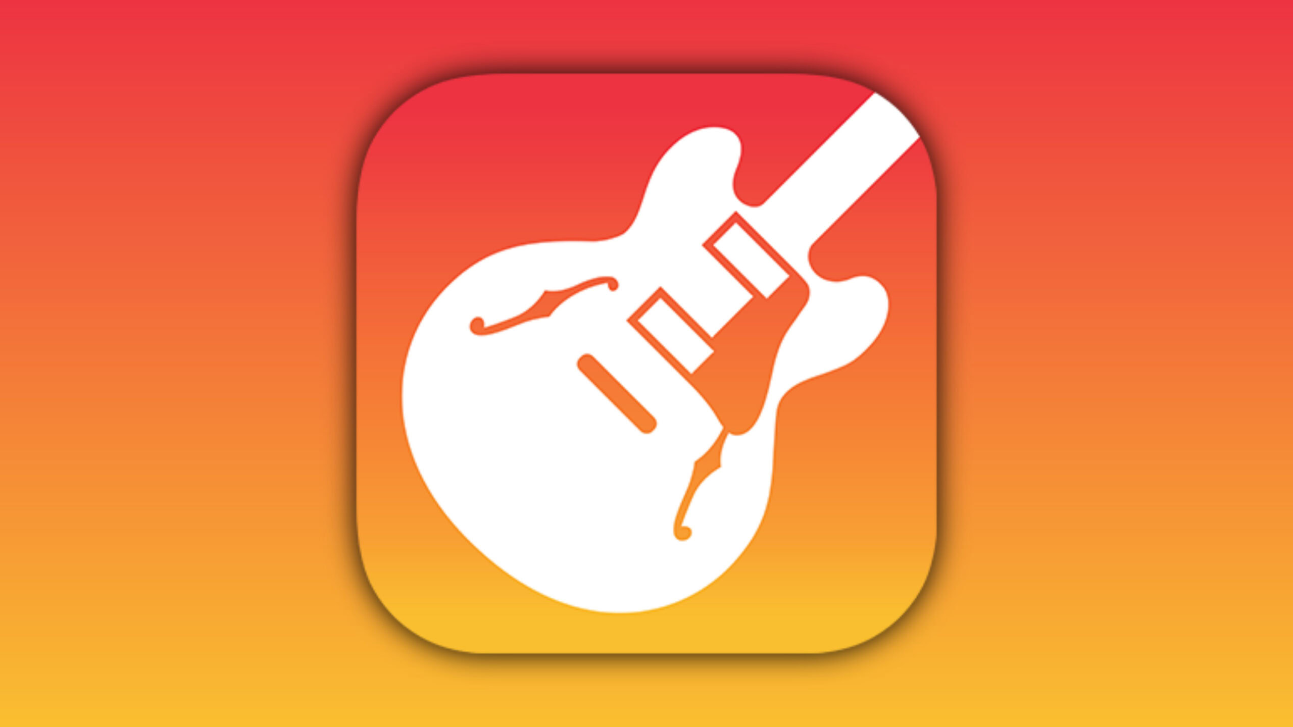 garageband app icon hero App icon for GarageBand.