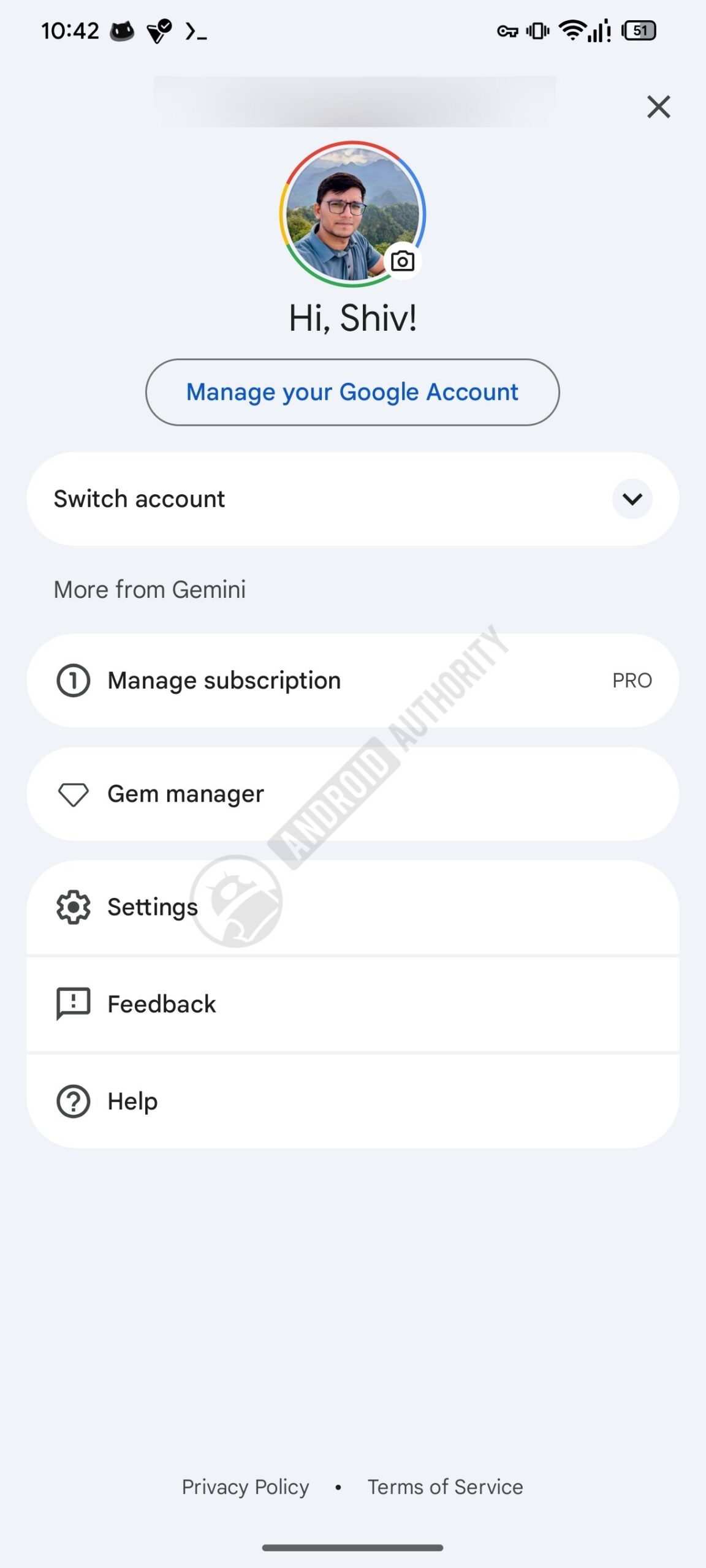 gemini account switcher clean up and ui changes image 2 watermarked