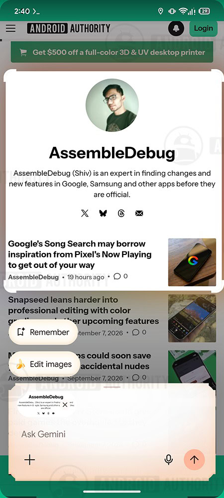 gemini overlay remember shortcut image 1 watermarked