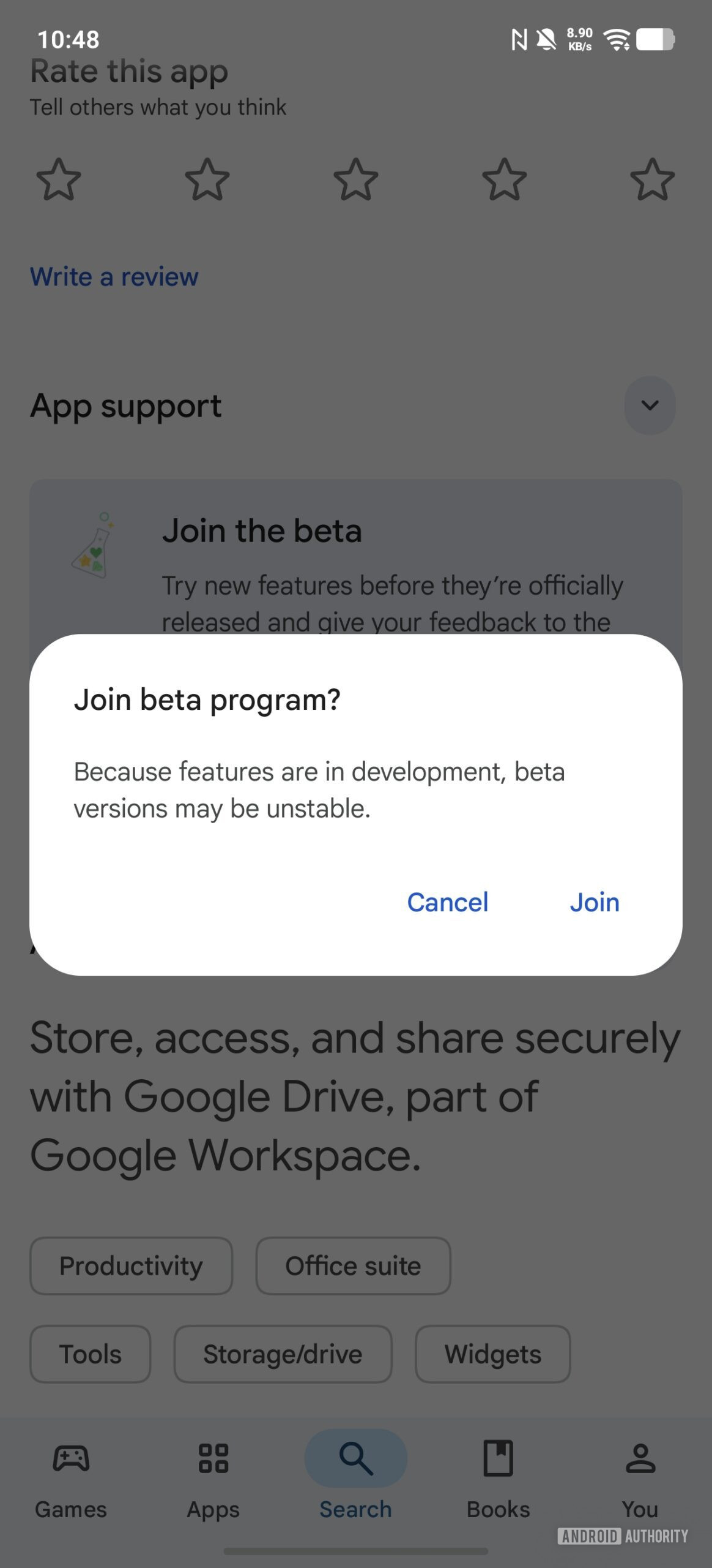 google drive beta program image 2