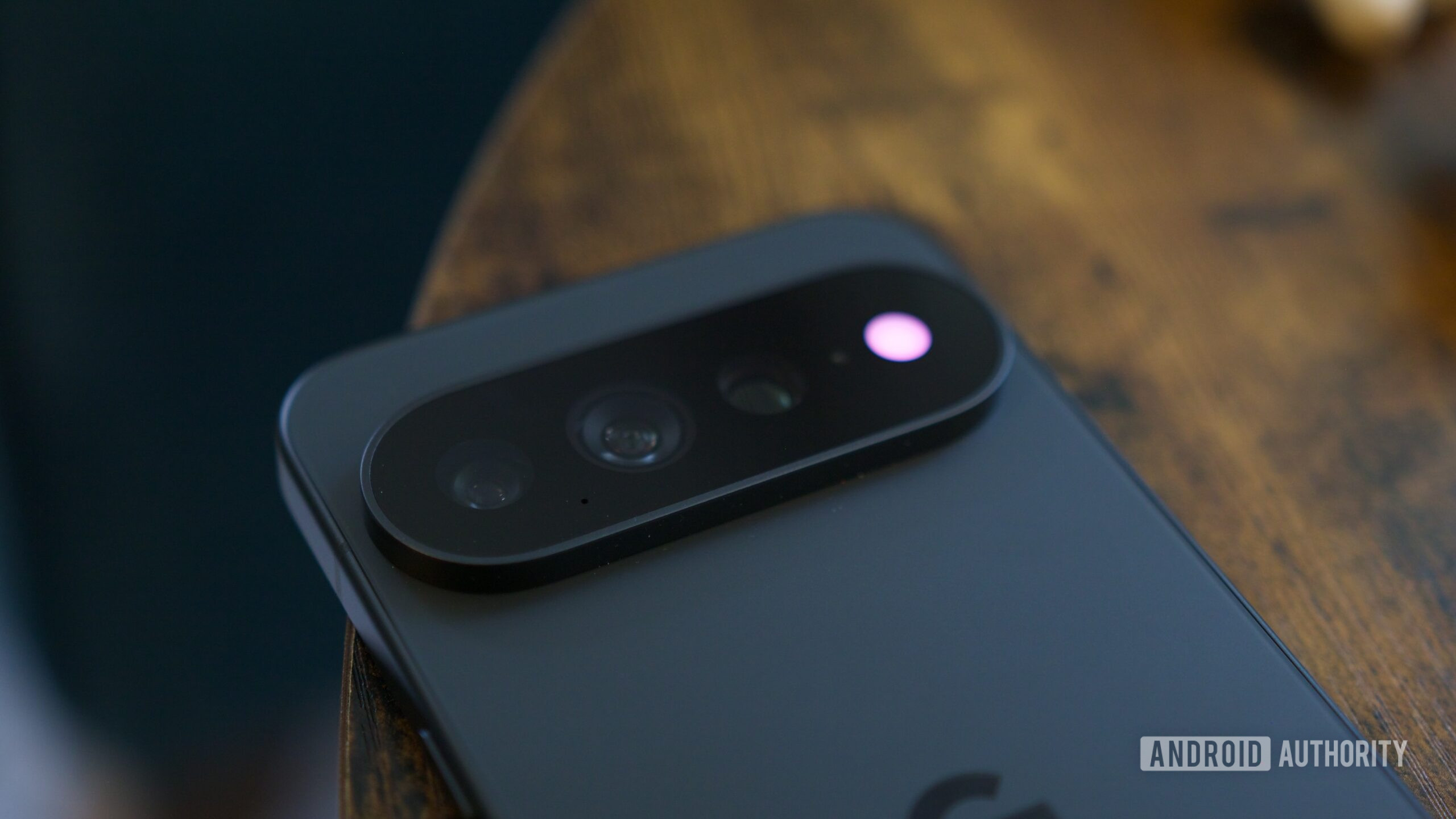 google pixel 11 pro xl hilight pink HiLight glowing on the Pixel 11 Pro XL.