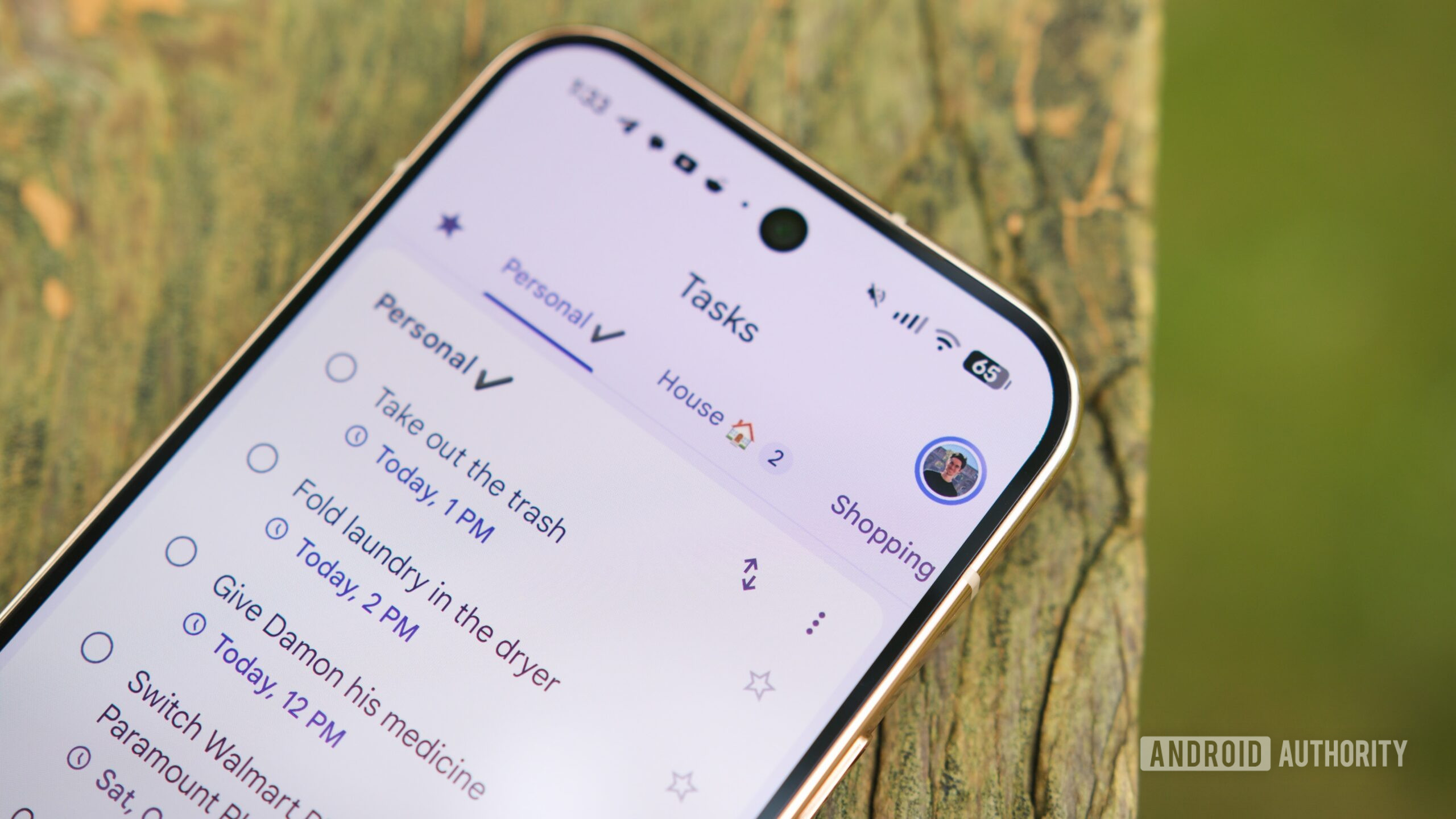 google tasks app home screen hero 3 Google Tasks app running on an Android phone.