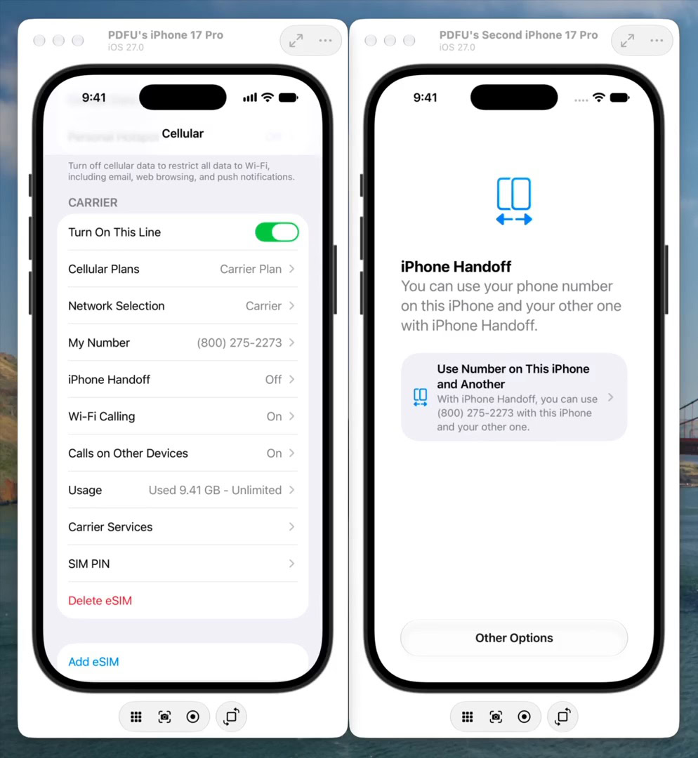 iPhone Handoff 2