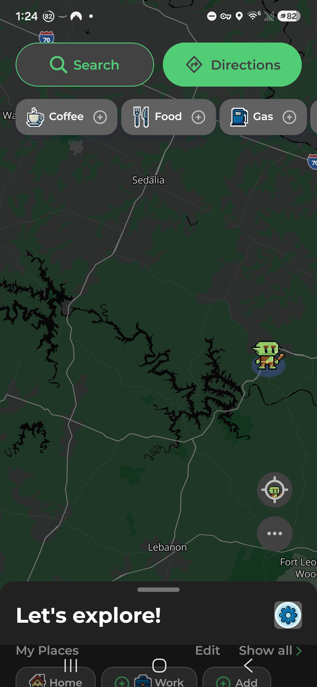 mapquest screenshot 1