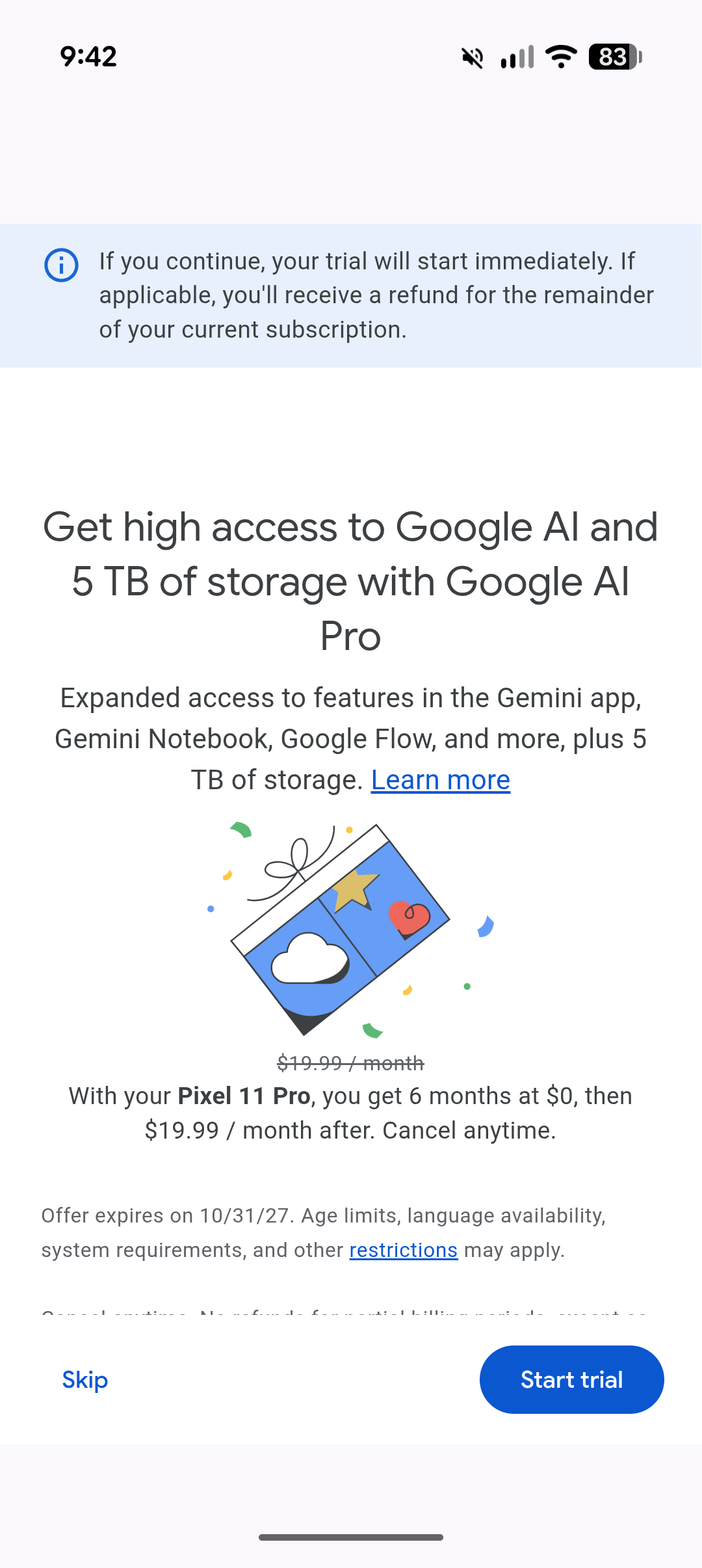 pixel 11 pro ai pro offer 5