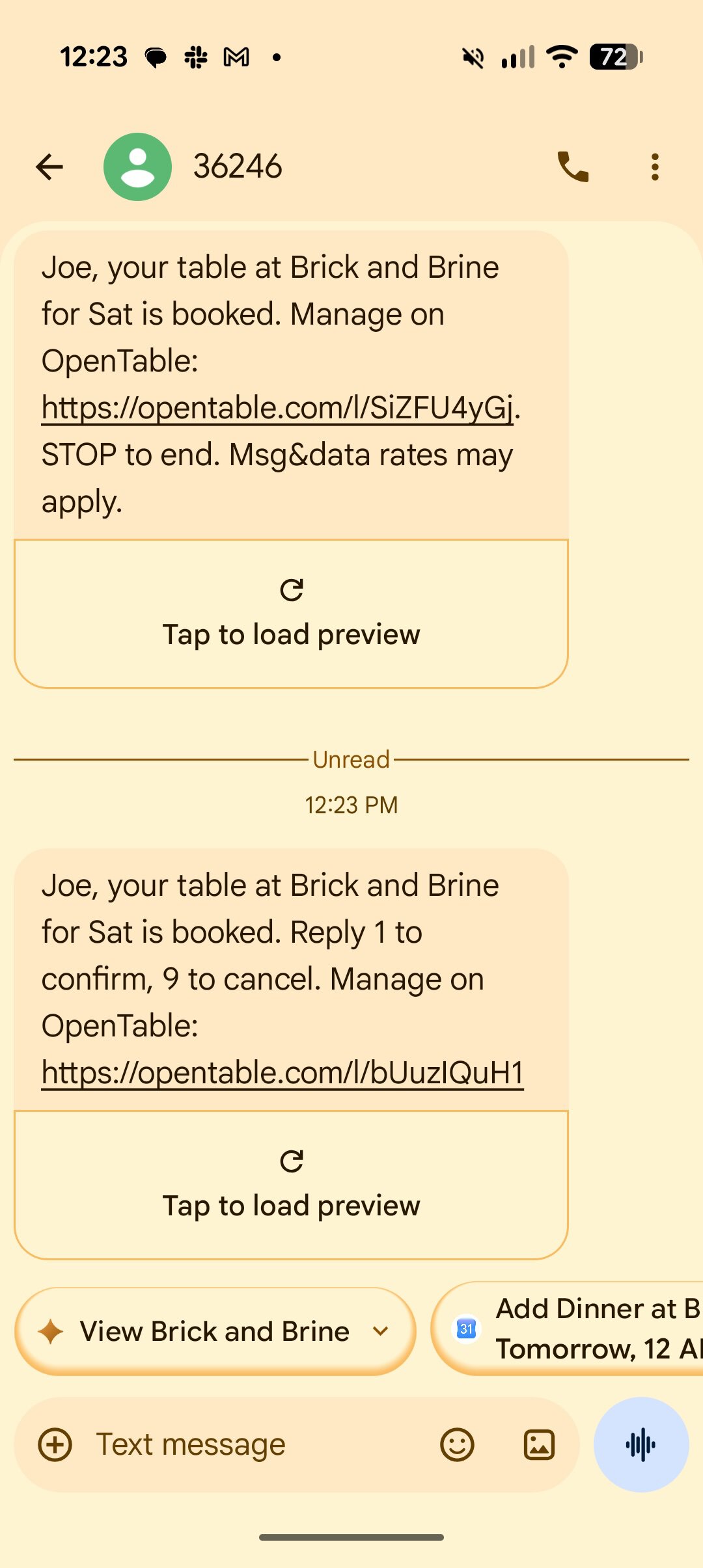 Screenshot of a Proactive Assistance pop-up on the Pixel 11 Pro.