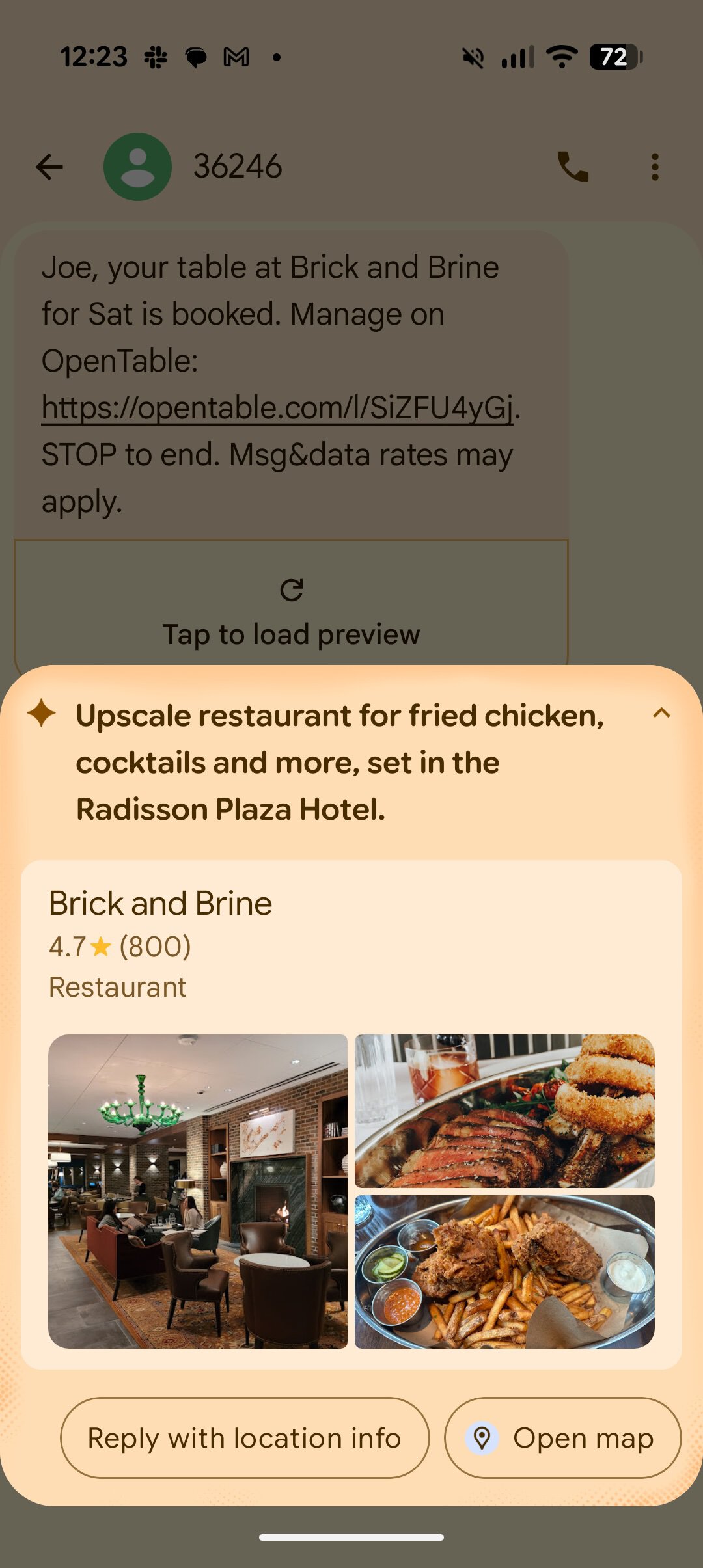 Screenshot of a Proactive Assistance pop-up on the Pixel 11 Pro.