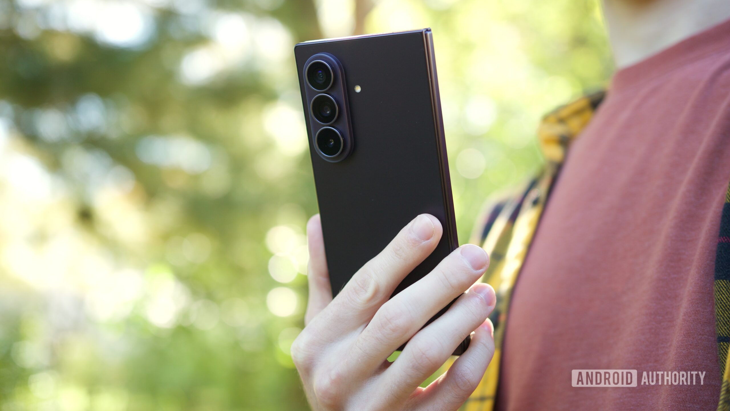 The back of the Galaxy Z Fold 8 Ultra.