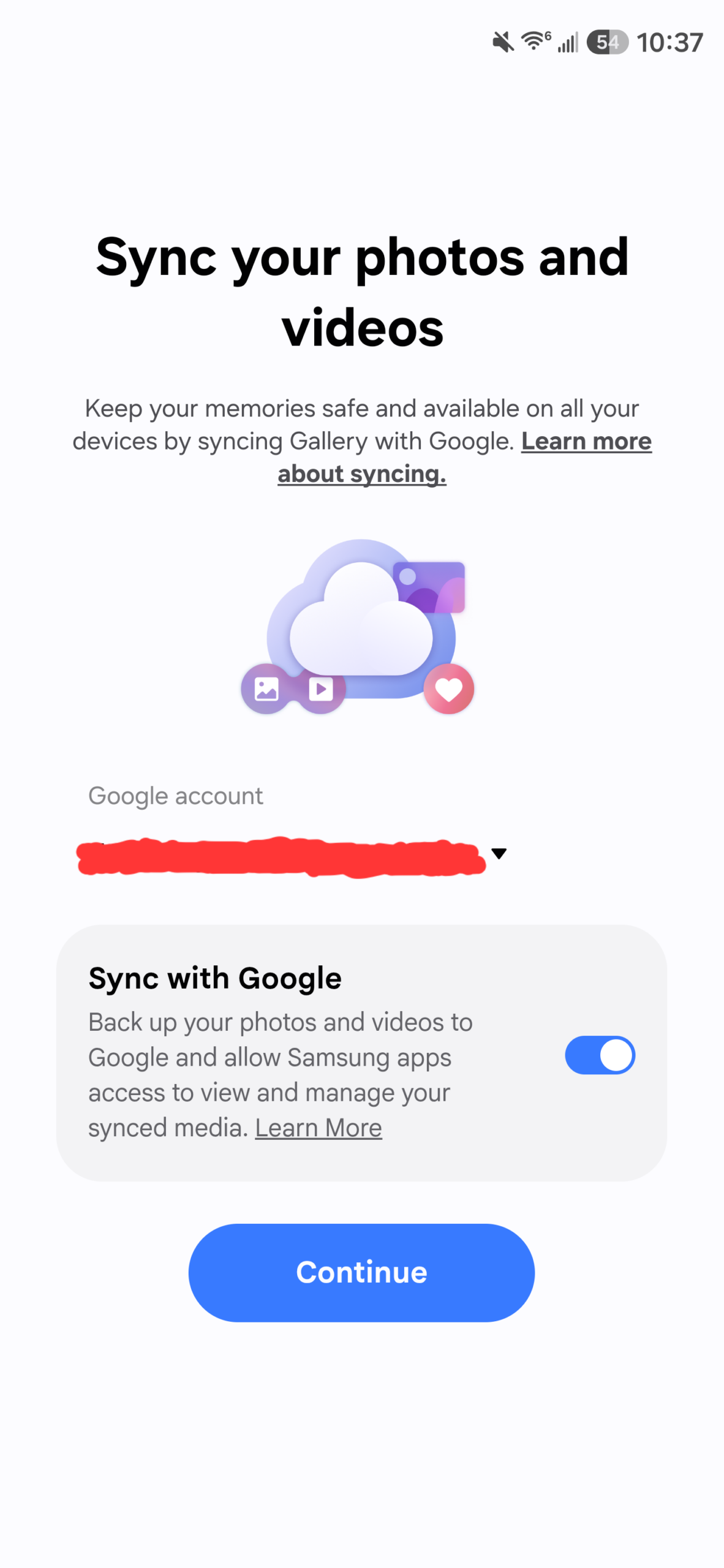 samsung gallery google sync 1