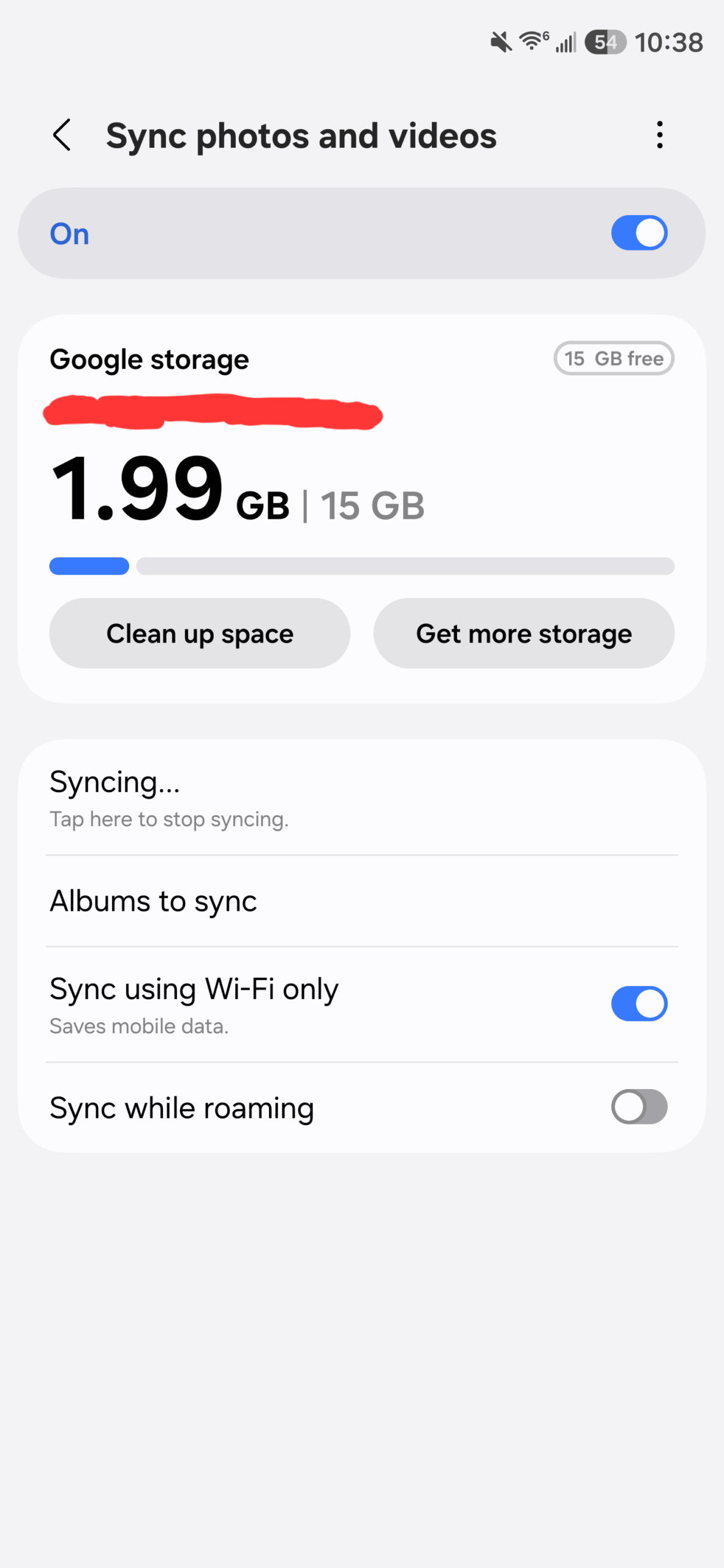 samsung gallery google sync 3