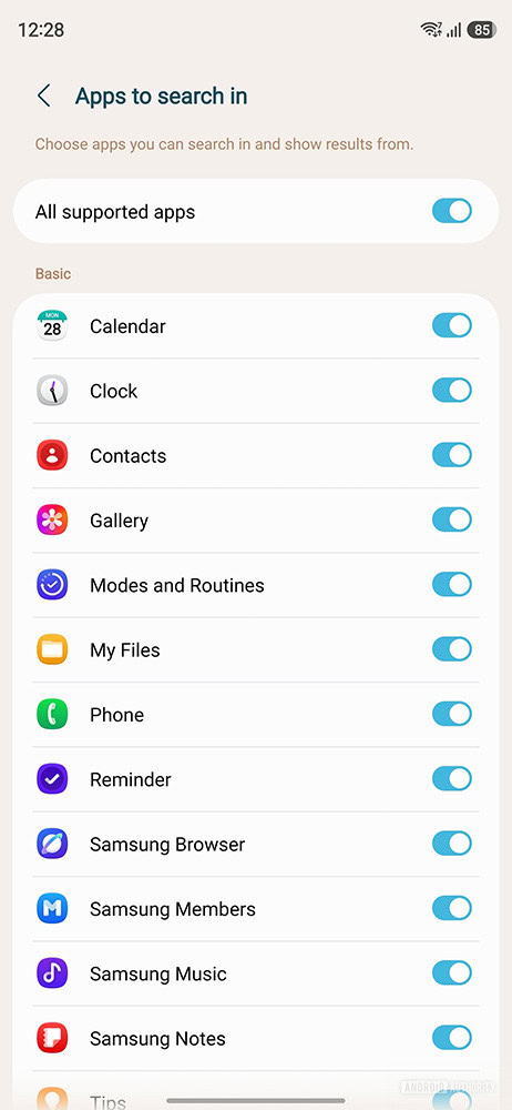 samsung s finder supported apps list 1