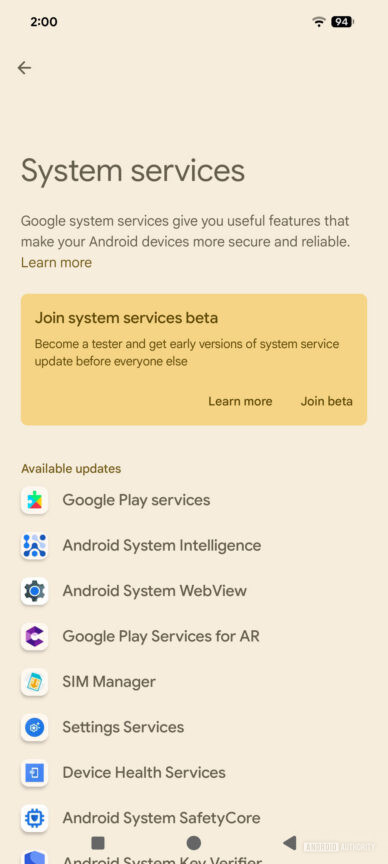 Android Device Settings Example Your Android phone has a secret update menu: Here's how to find and use it