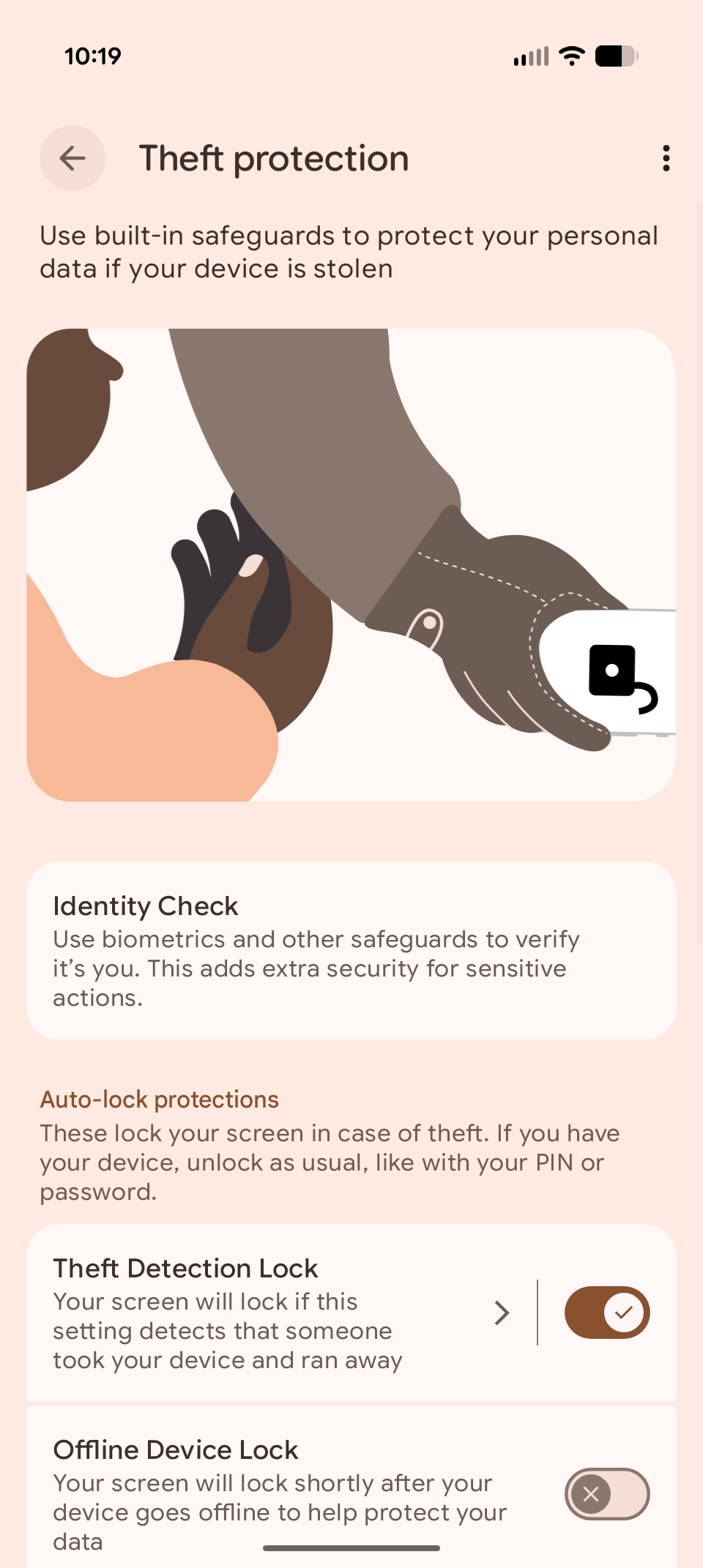 turn off imei lock screen 5
