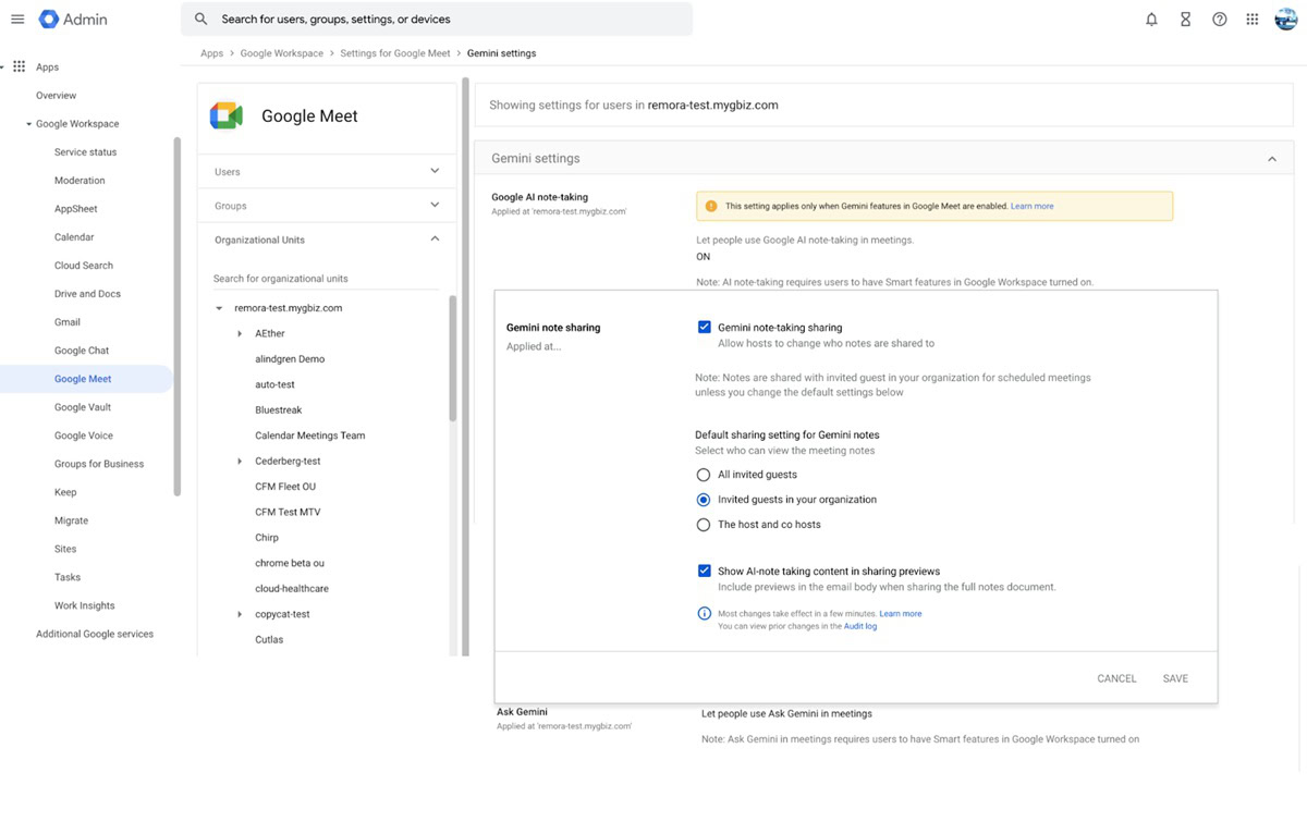 Access full notes in Google Drive or manage recap cards directly from the chat thread Access full notes in Google Drive or manage recap cards directly from the chat thread