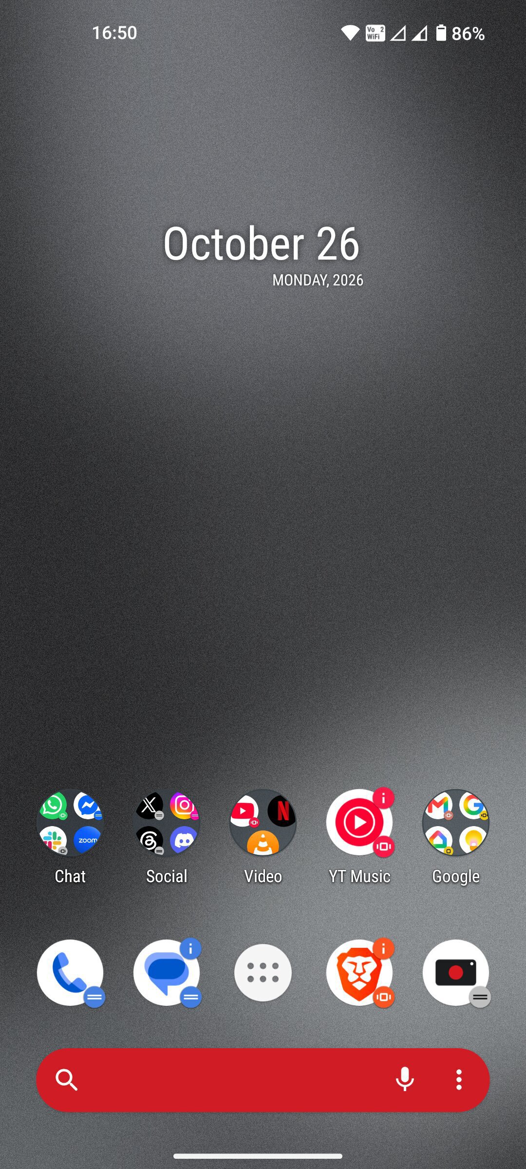 Action Launcher interface on Android phone (2)