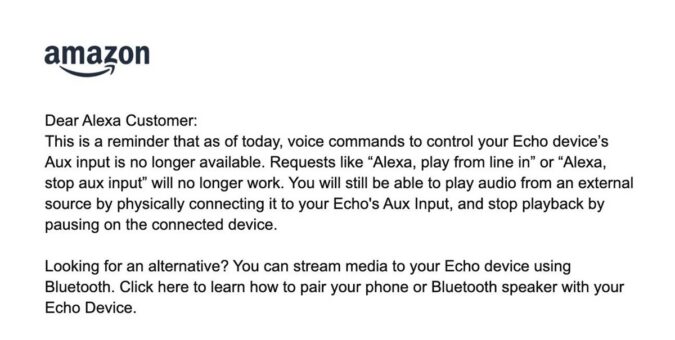 Amazon is taking away this Alexa feature from Echo speakers