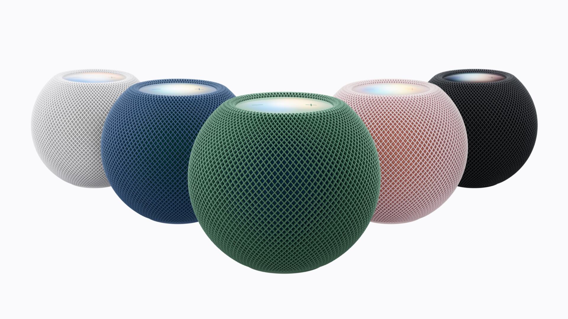 Apple HomePod mini 2 color lineup