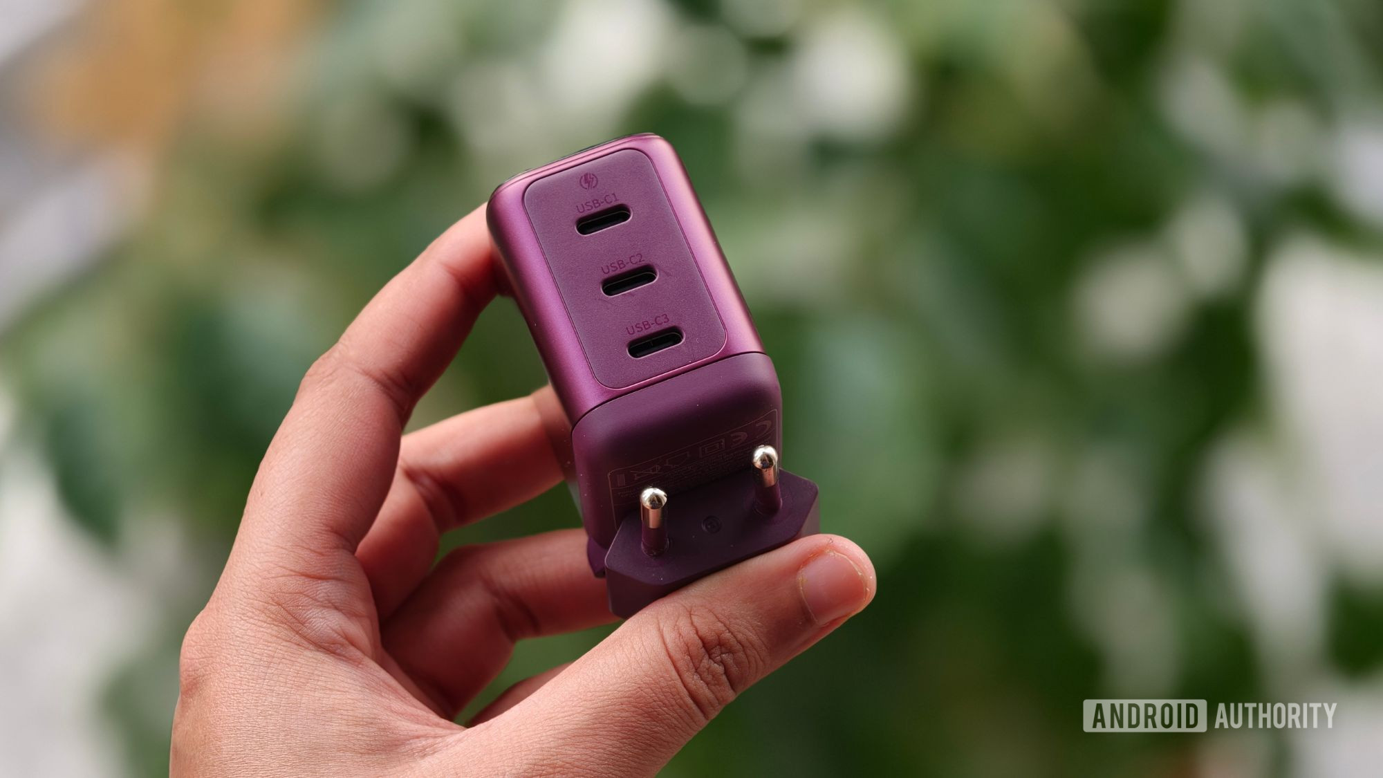 Baseus PicoGo Pro 100W GaN charger's three USB C ports Baseus PicoGo Pro 100W GaN charger's three USB C ports