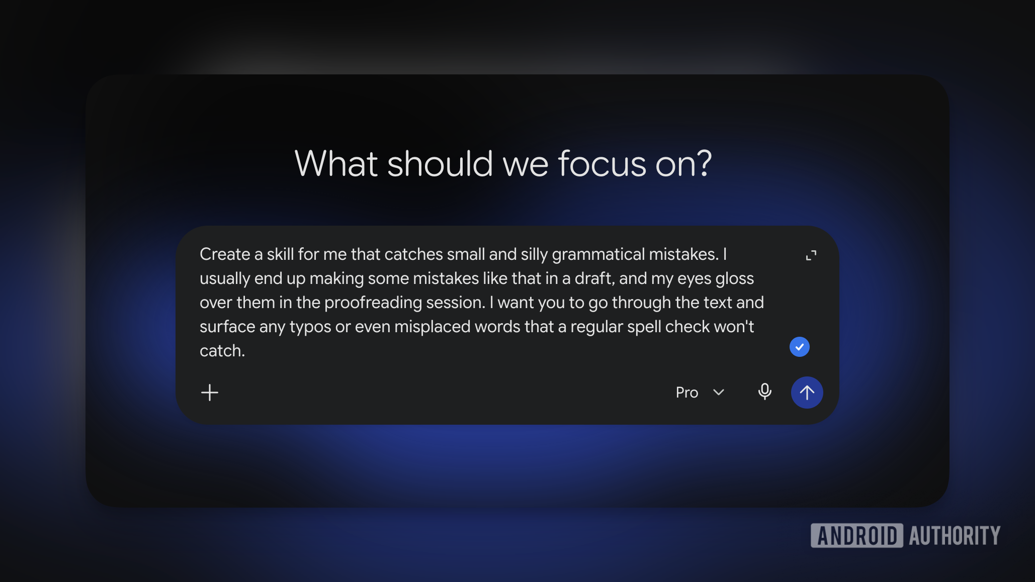 Gemini Skill text prompt. Text prompt for creating a Gemini skill.