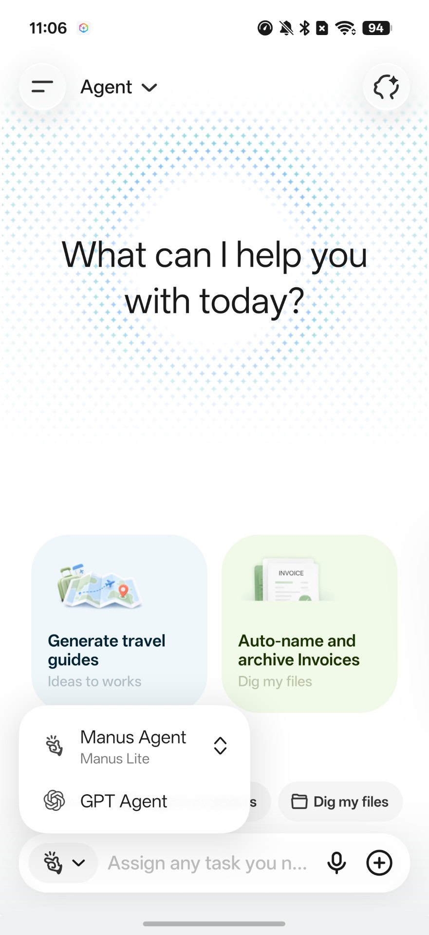 ColorOS 17 screenshot Mind Pilot Agent