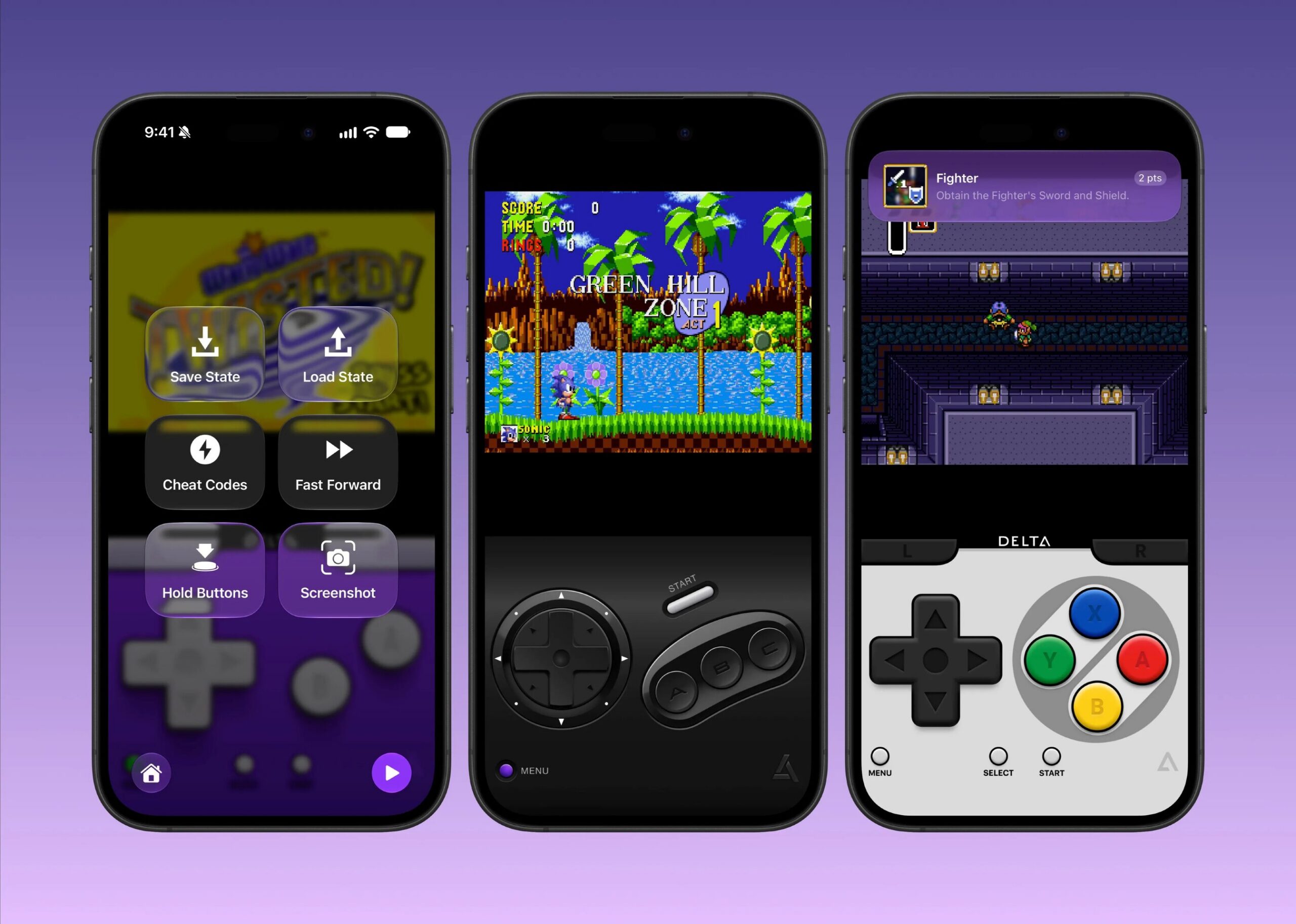 Delta 2.0 emulator for iOS Sage Genesis support