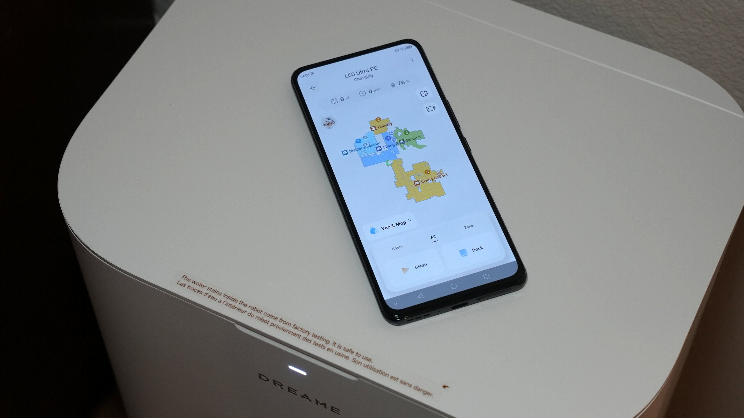 Dreame L60 Ultra PE map
