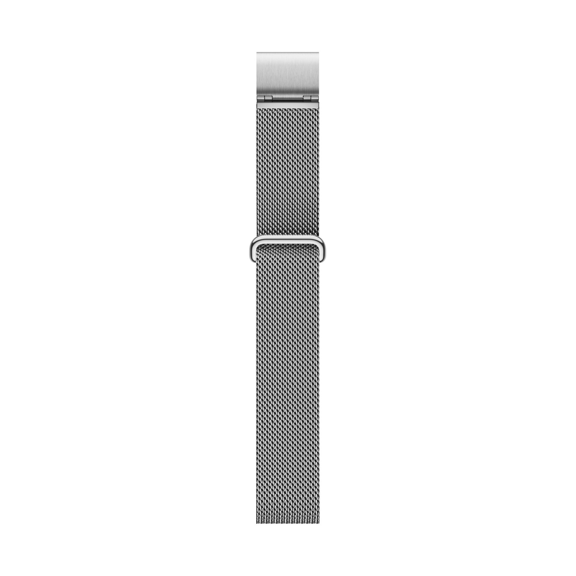 Fitbit Air Metal Mesh Silver Flat