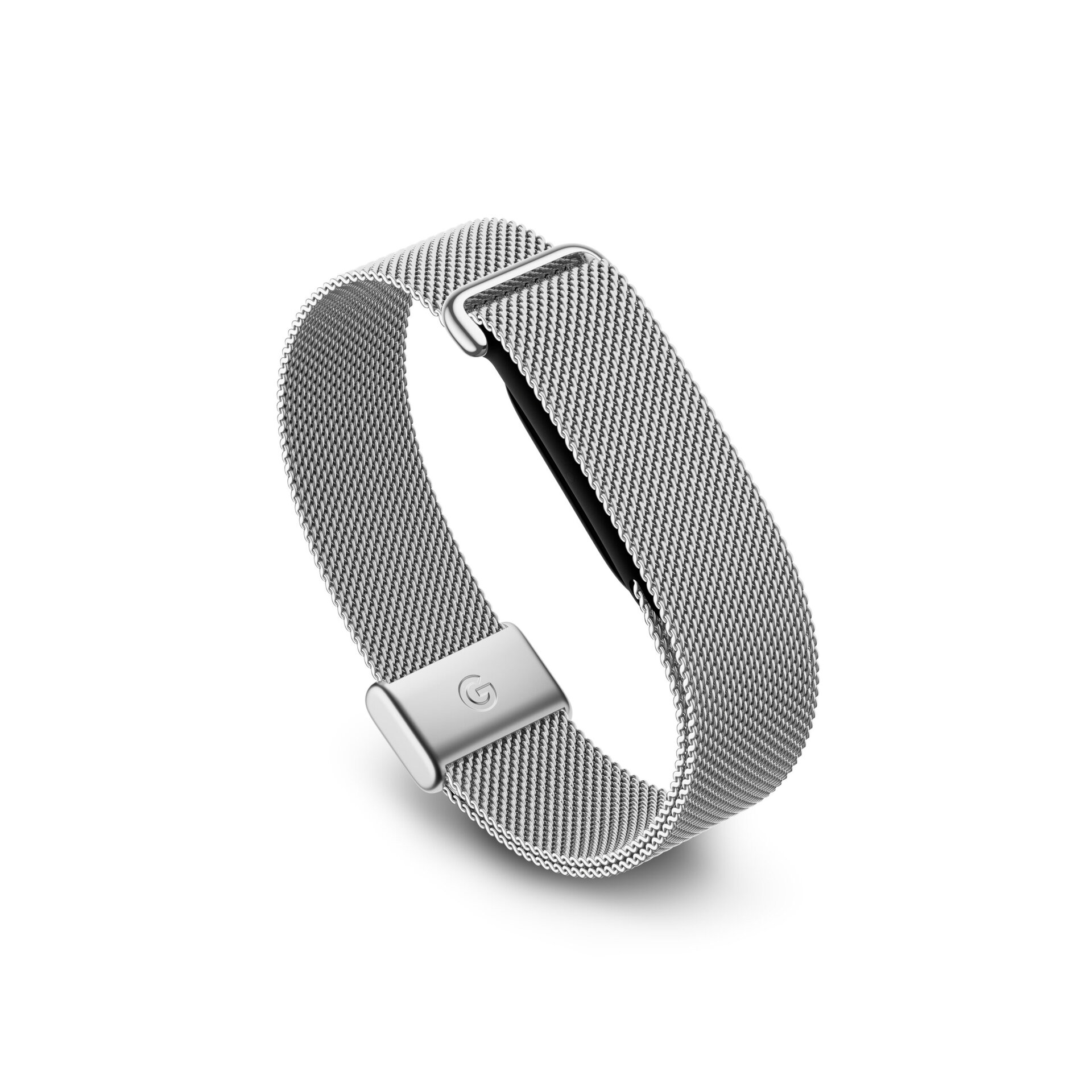 Fitbit Air Metal Mesh Silver Side 2