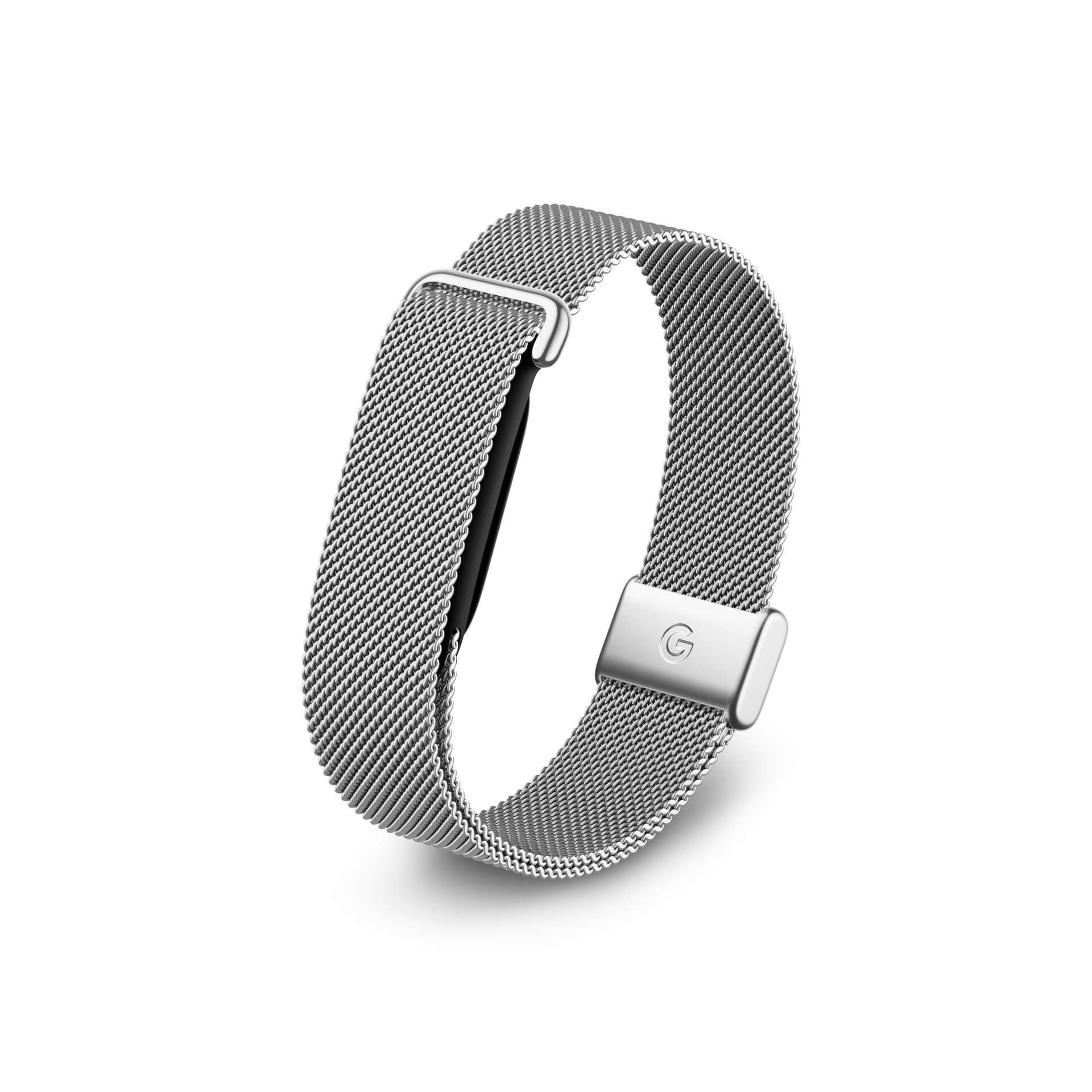 Fitbit Air Metal Mesh Silver Side 3