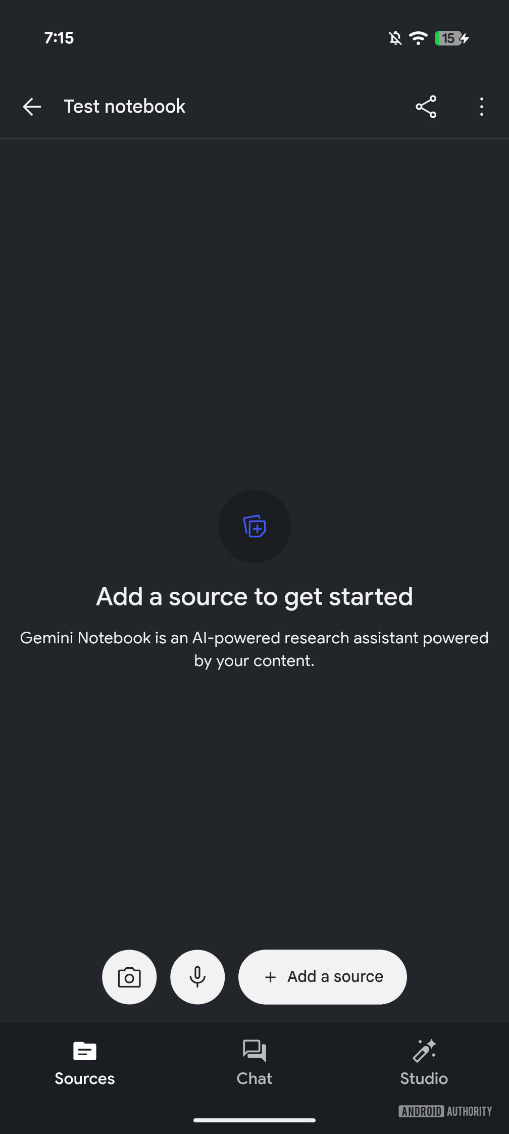 Gemini Notebook voice recorder feature