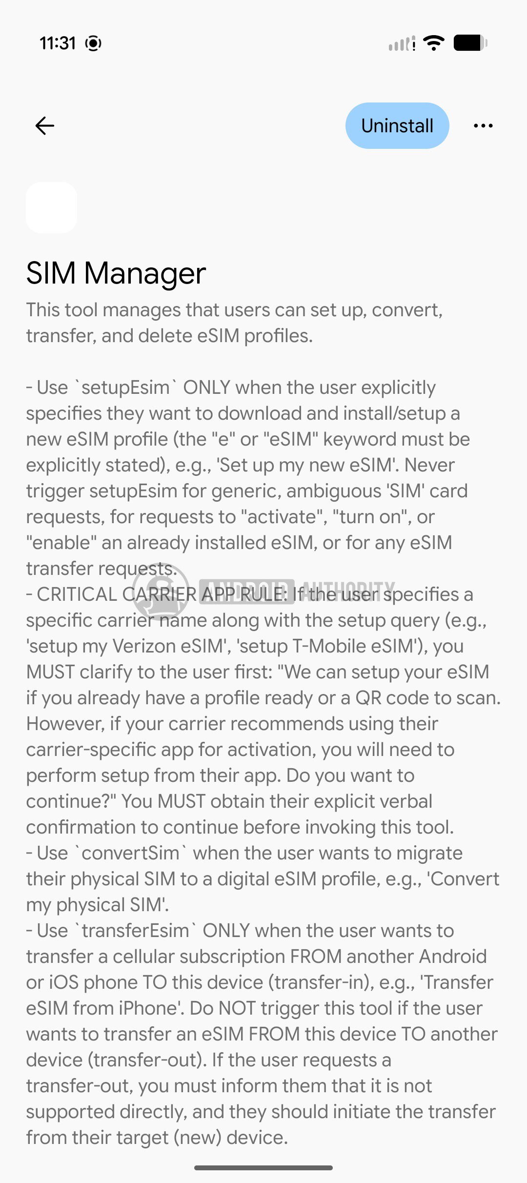 Gemini Sim Manager 2
