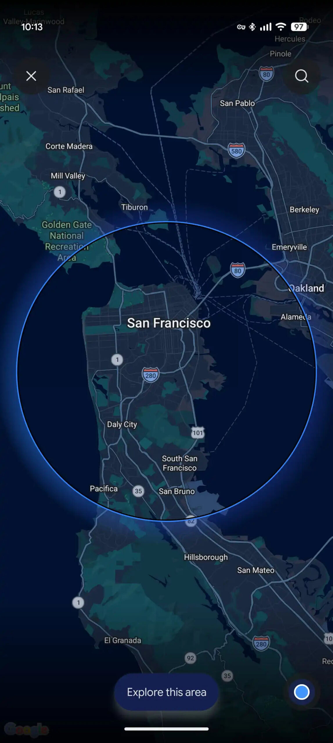 Gemini app Maps tool 2