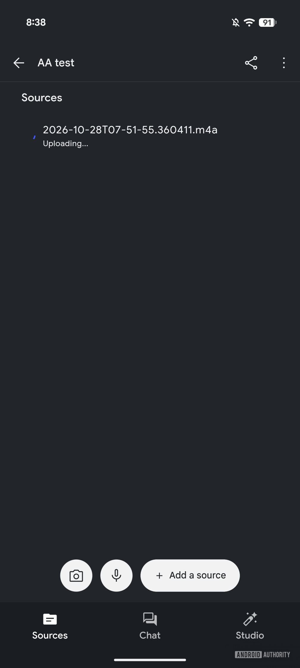Gemini notebook recorder feature delete audio 2
